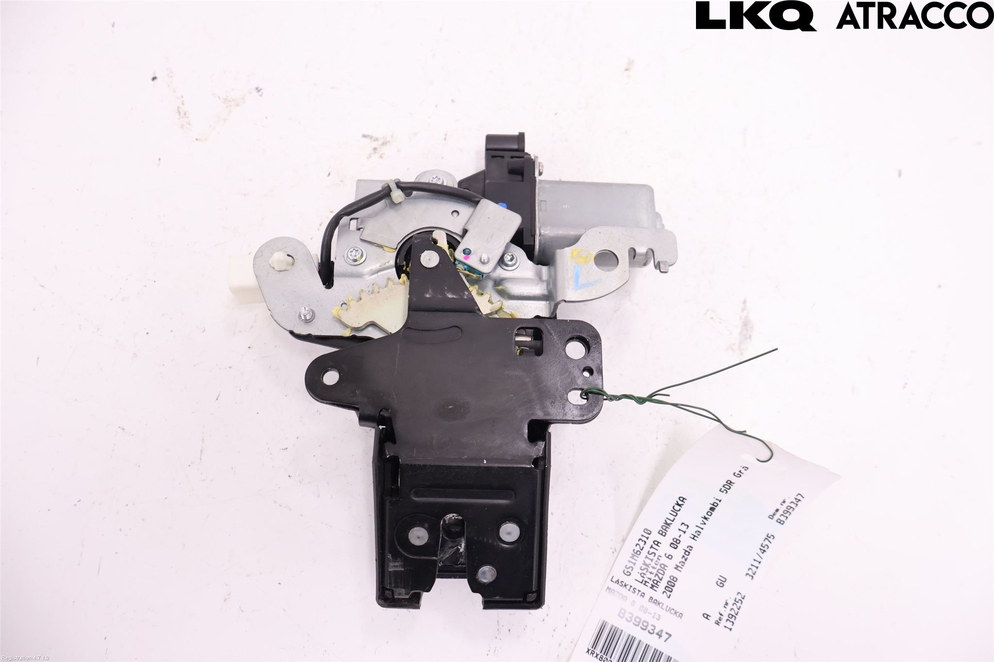 Mazda 6 08-13 Låskista Baklucka