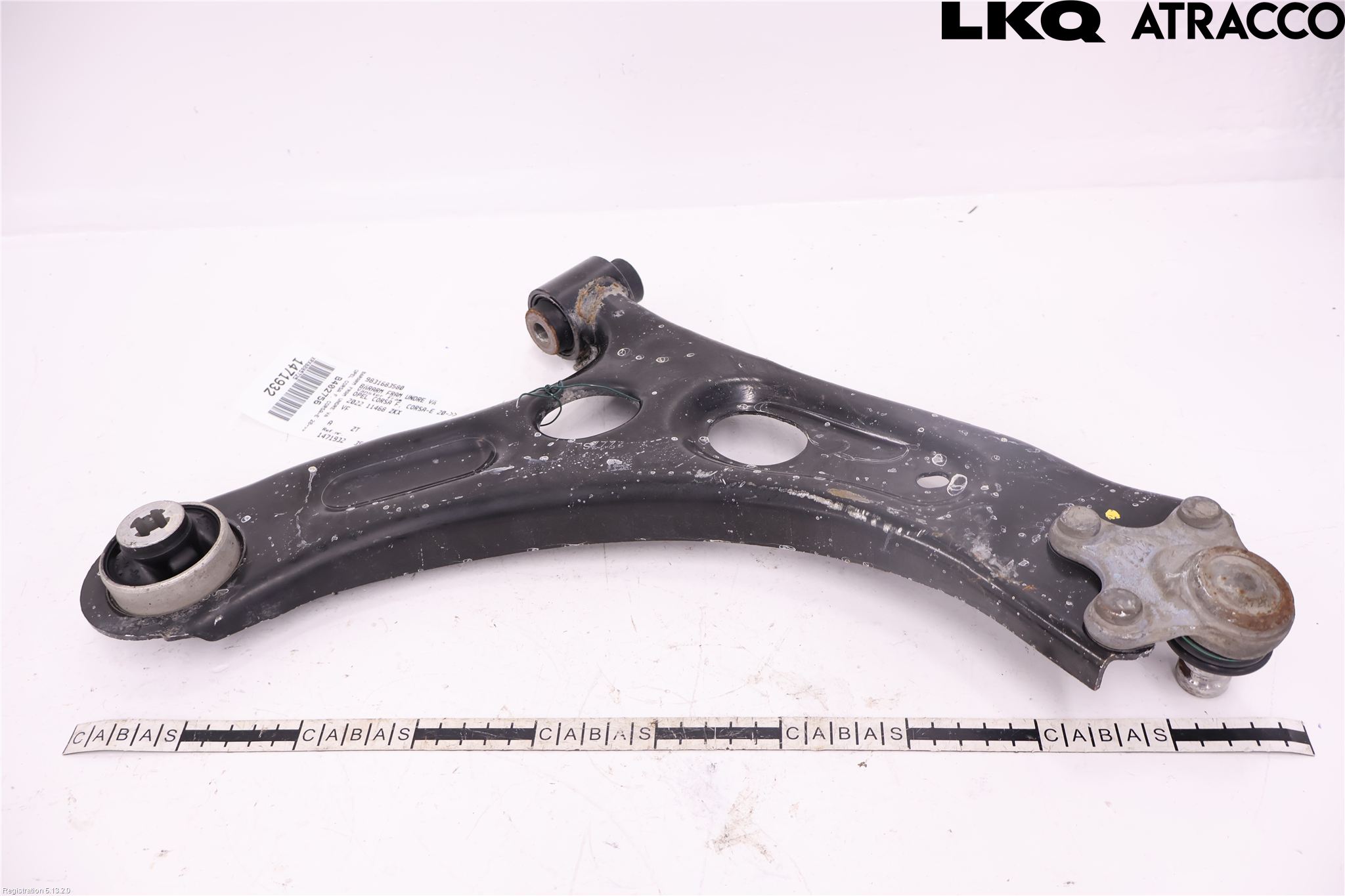 Opel CORSA F, CORSA-E 20- Bärarm Fram Undre Vä