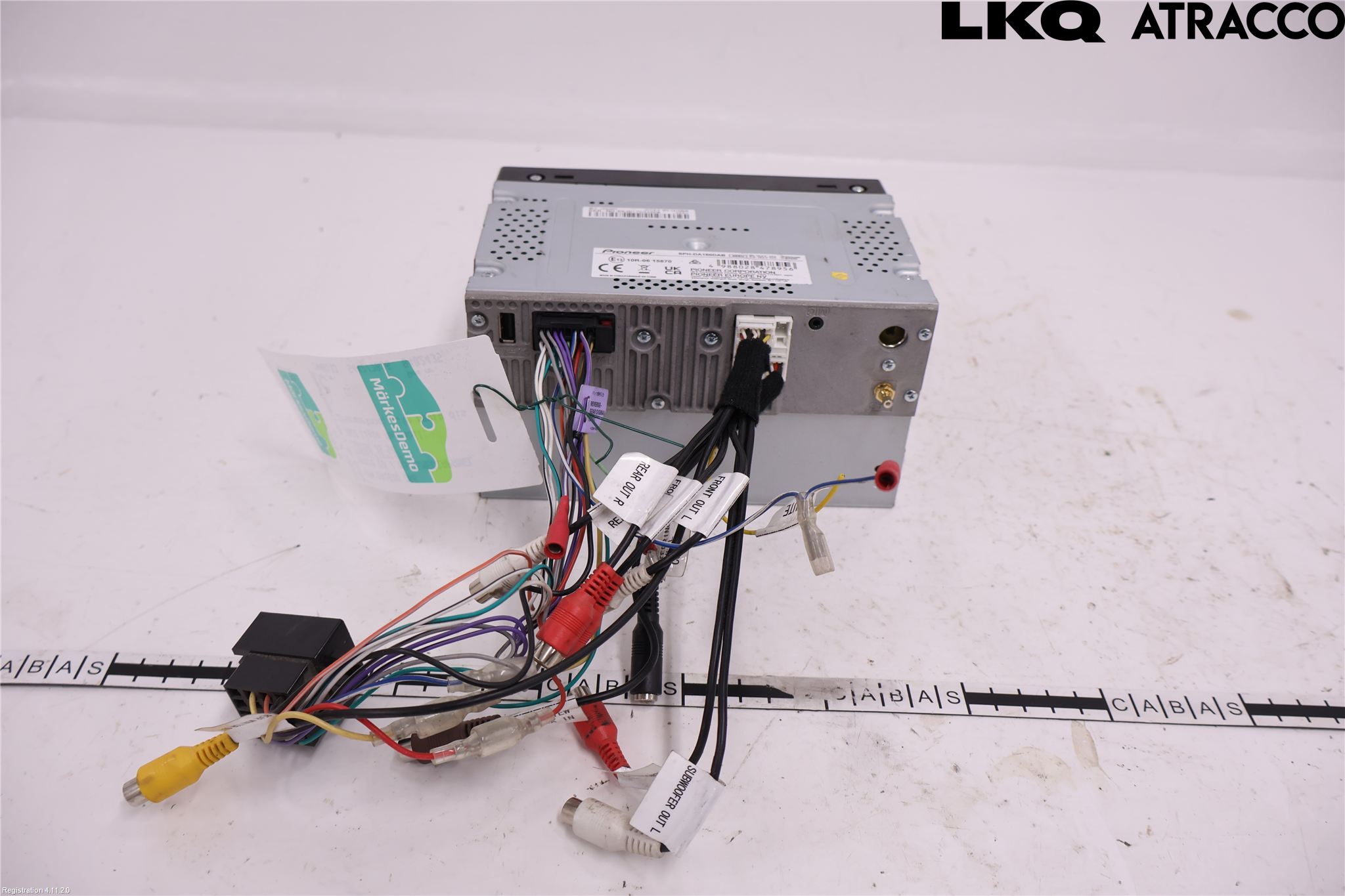 Mopedbil Ligier LIGIER JS 50 Cd Radio - Multimediapanel