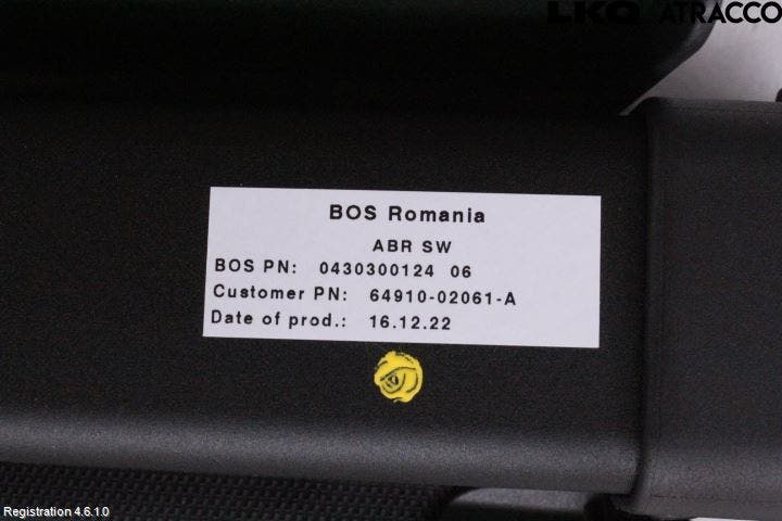 Toyota COROLLA 19- Insynskydd