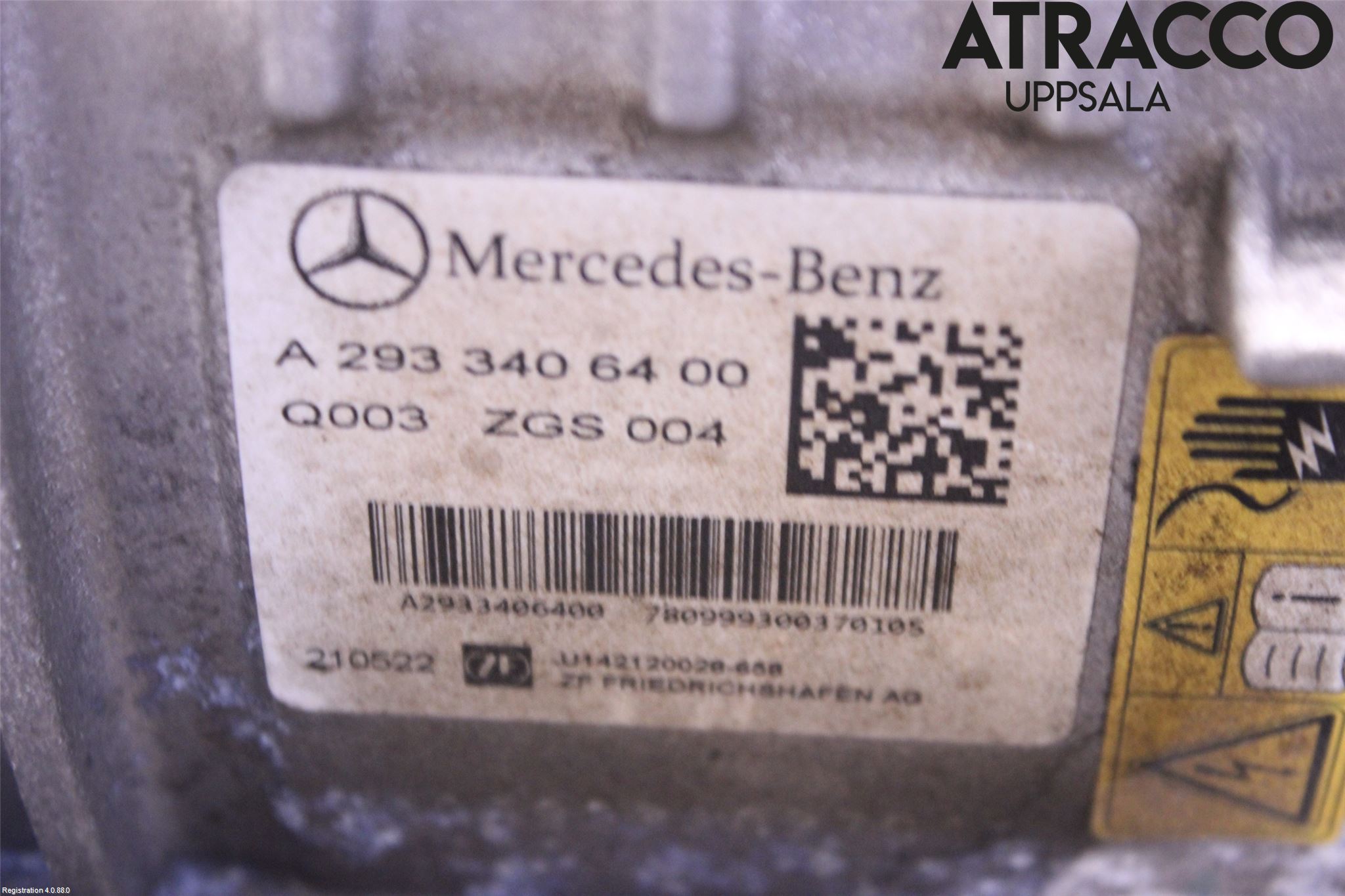 Mercedes-Benz MB EQC (N293) 20- Motor Elektrisk Bak