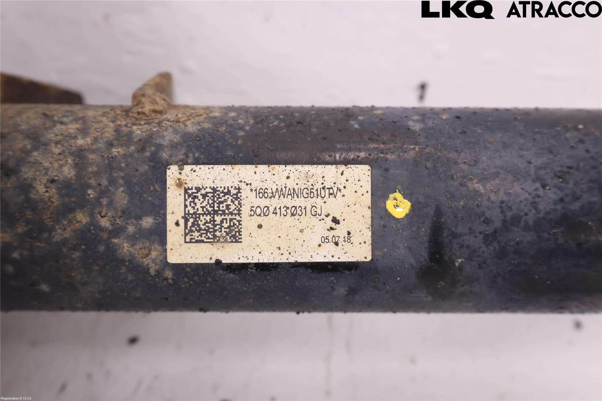 Volkswagen VW GOLF / E-GOLF VII 13-20 Fjäderben Fram Vänster