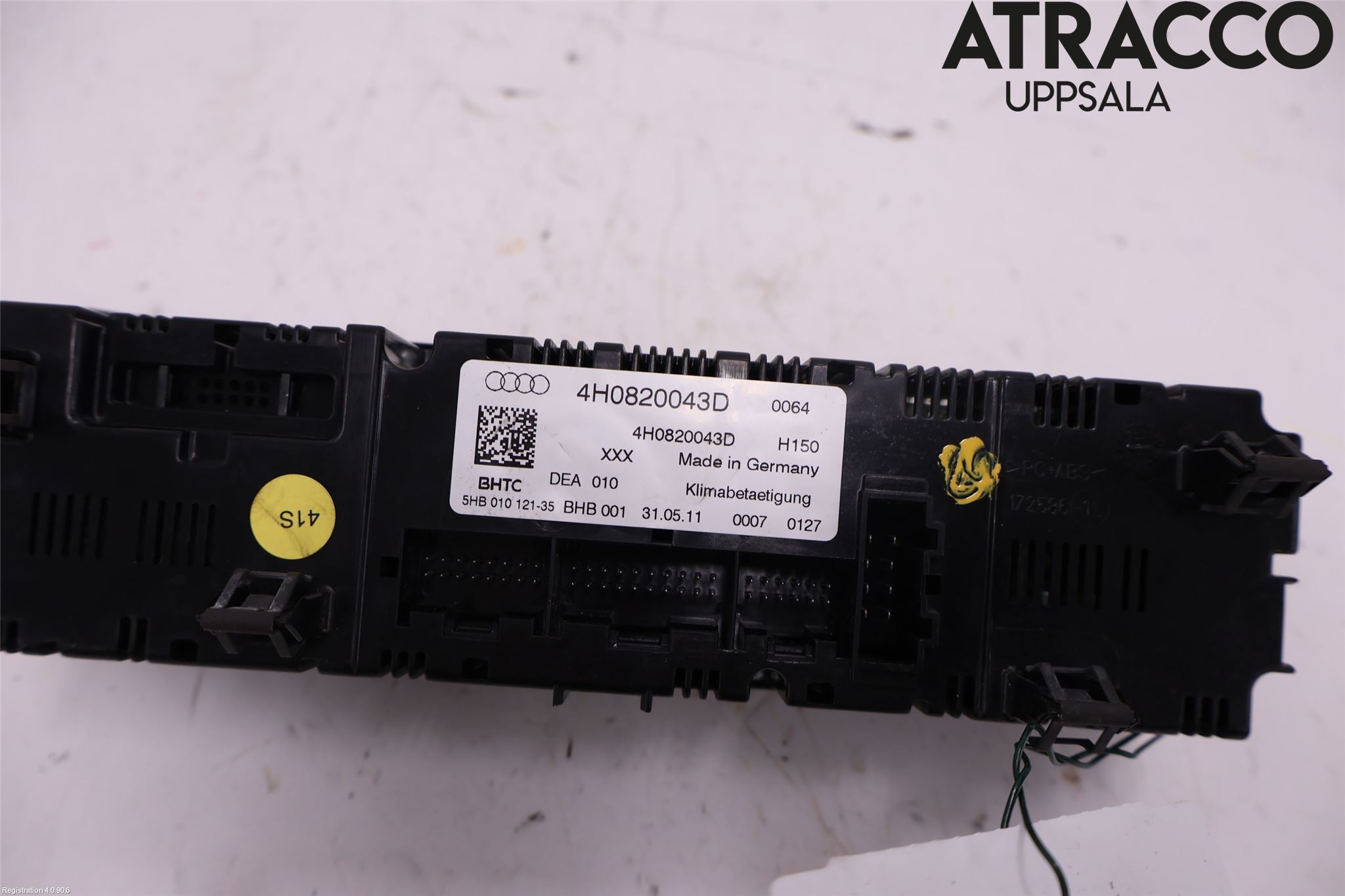 Audi A8/S8 4H 10-17 Ac Styrenhet Ac Manöveren