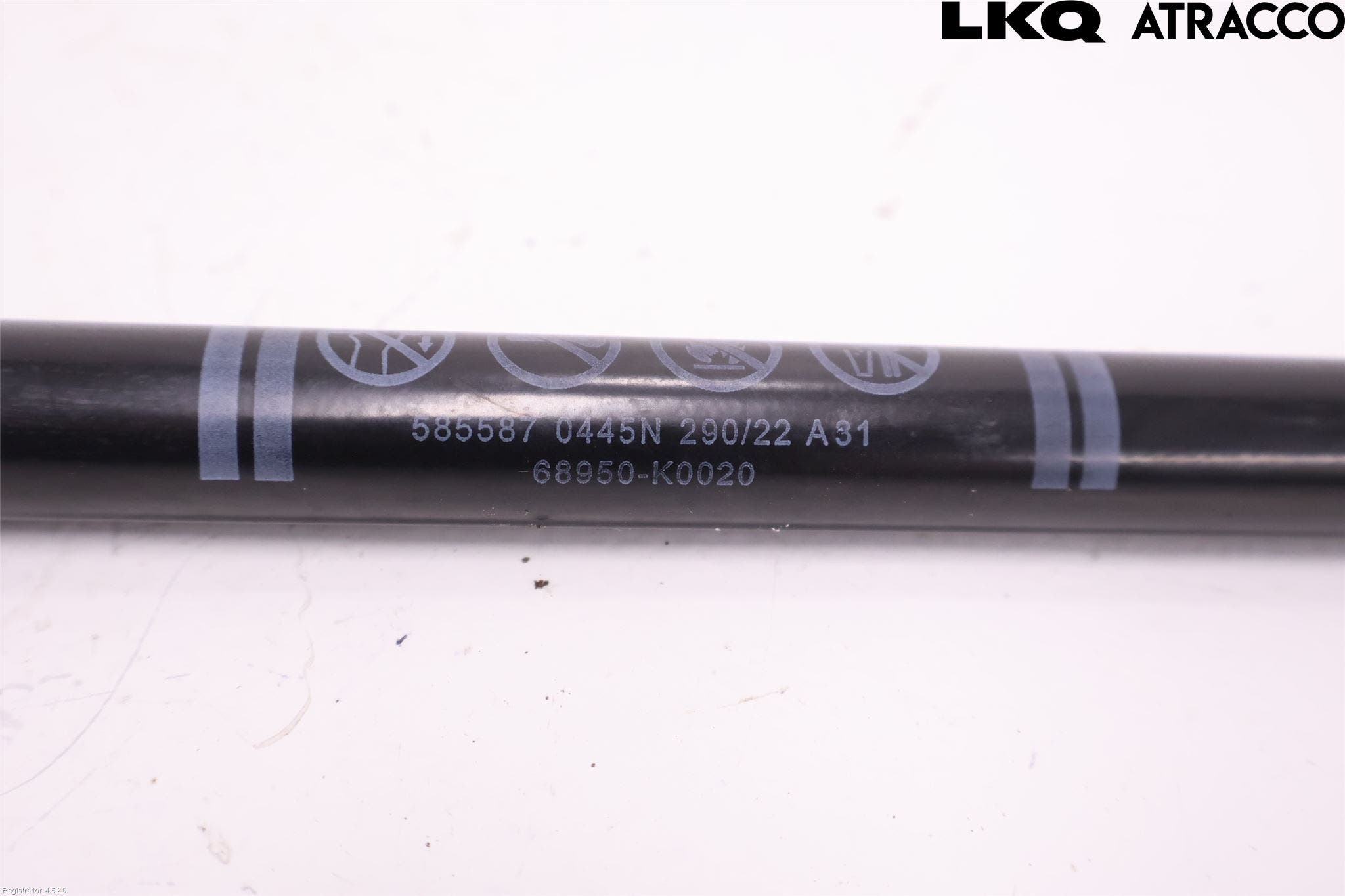 Toyota YARIS XP21 20- Gasfjäder Baklucka