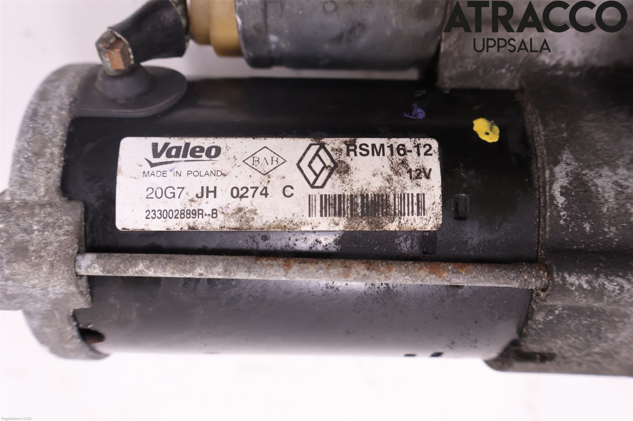 Opel VIVARO 15-19 Startmotor Diesel