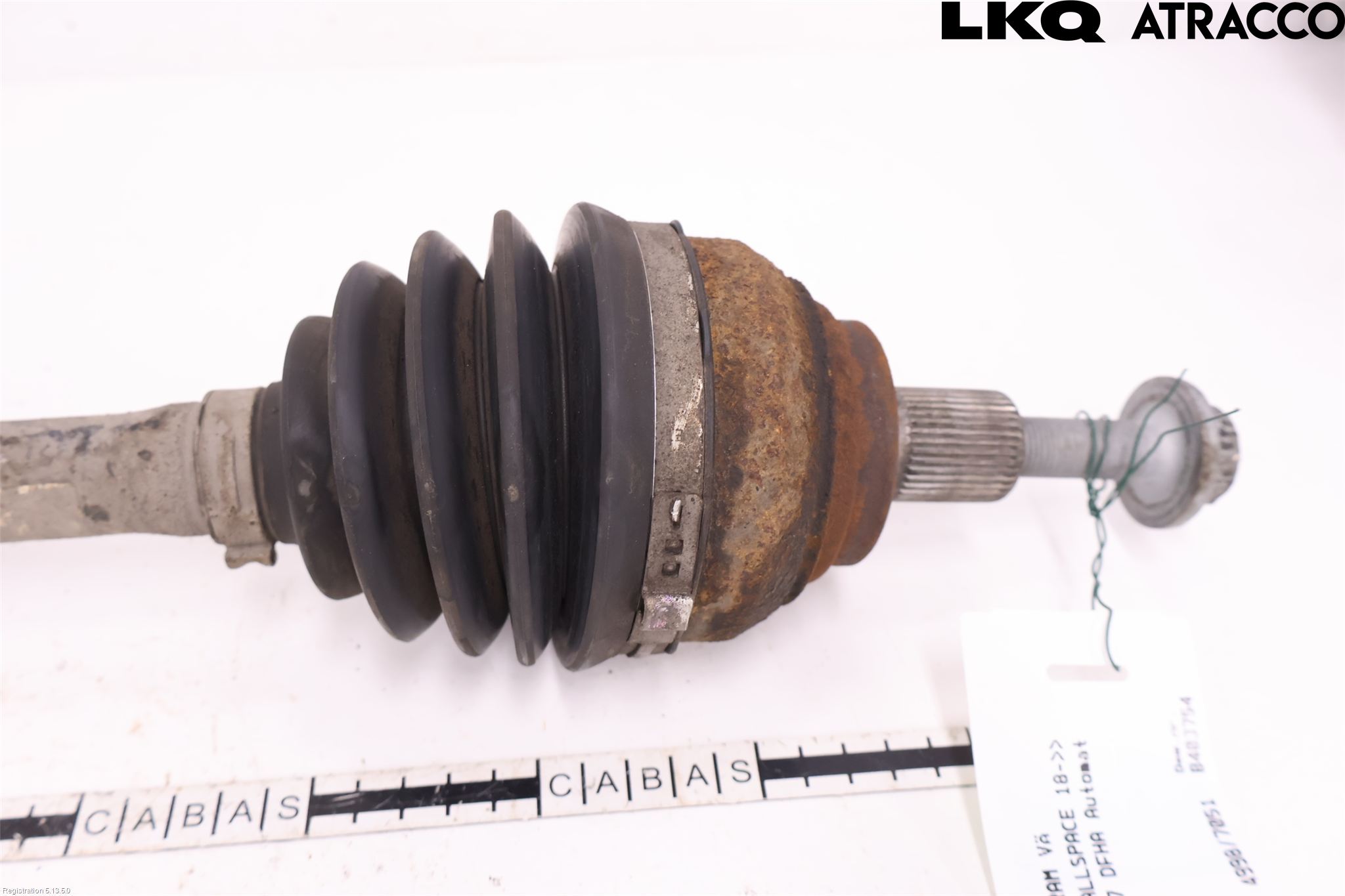 Volkswagen VW TIGUAN ALLSPACE 18- Drivaxel Fram Vänster