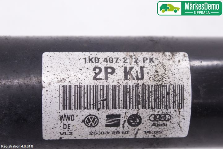 Volkswagen VW PASSAT 05-11 Drivaxel Fram Höger