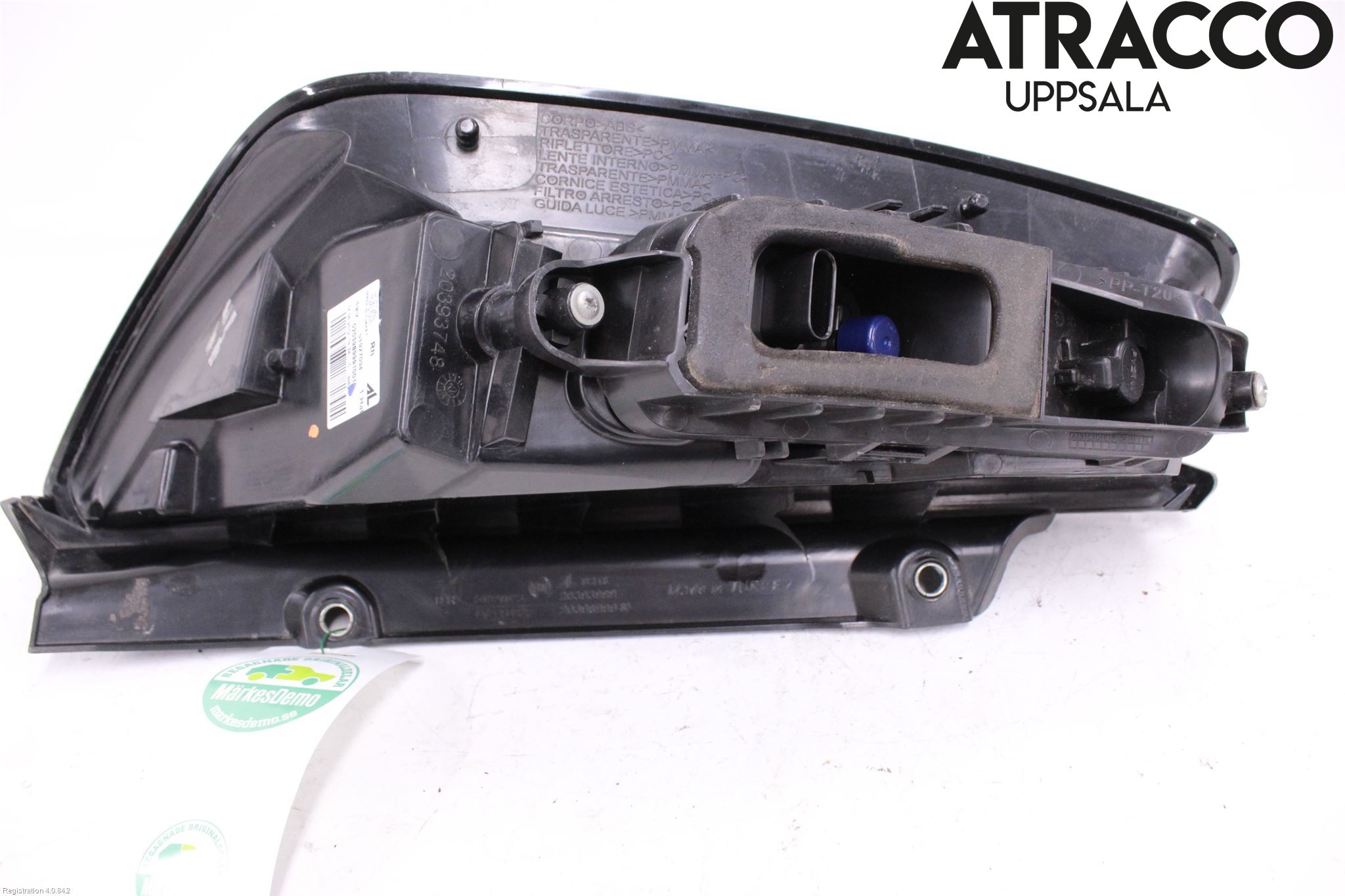 Fiat PUNTO EVO 10-12 Bakljus Höger