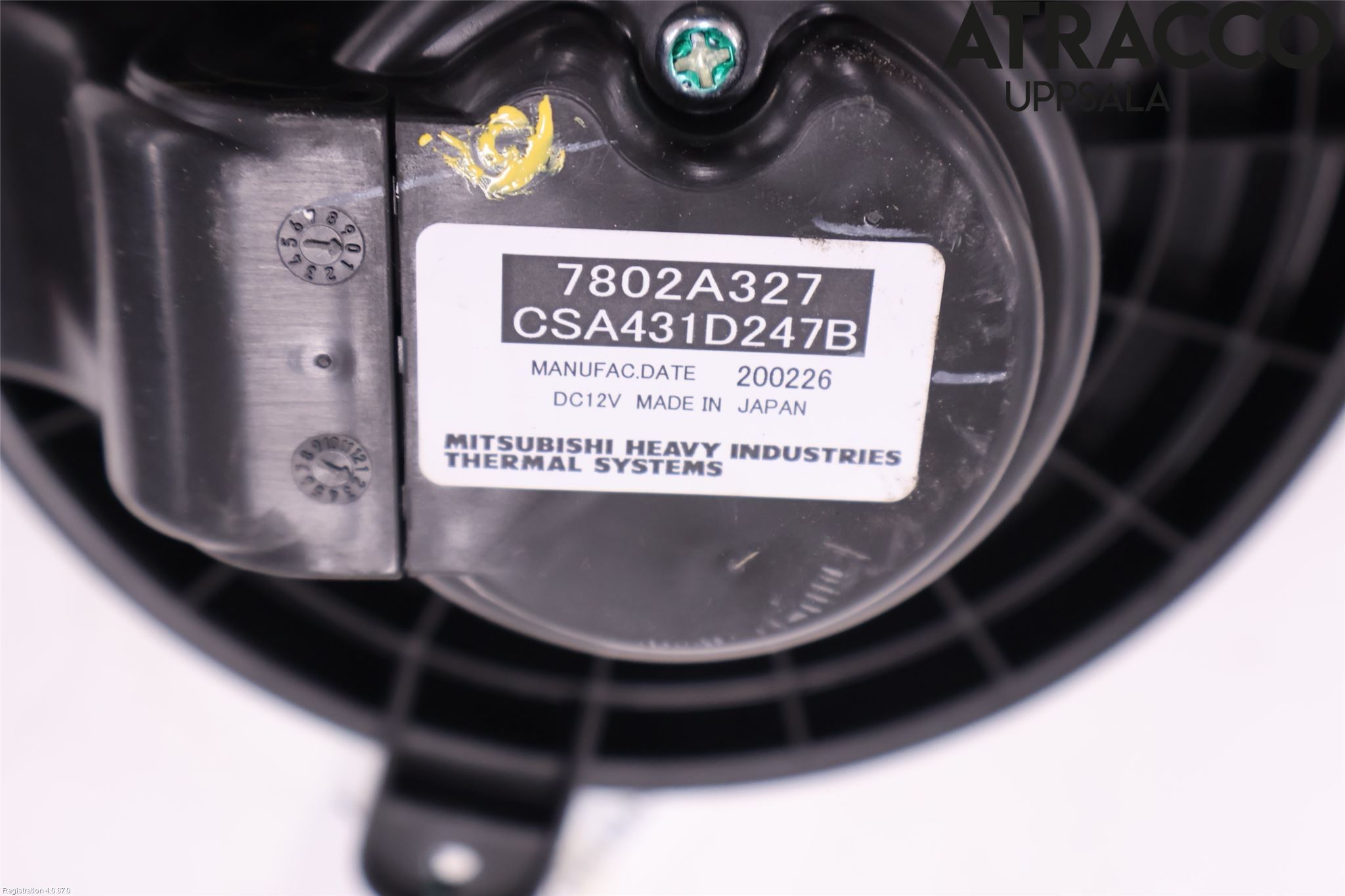 Mitsubishi OUTLANDER 13-21 Värmefläkt