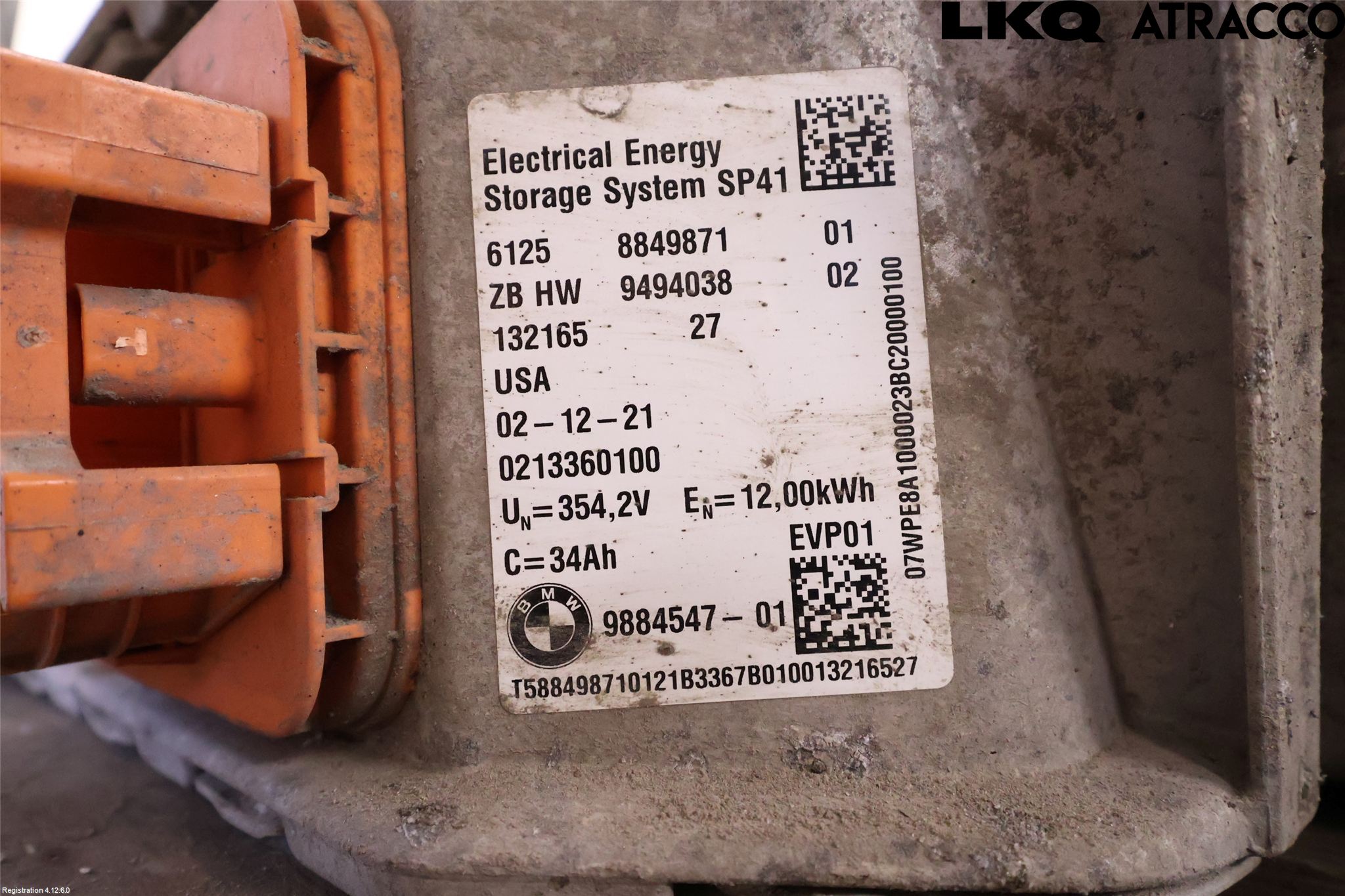 BMW X3 G01 18- Batteri Högspänning