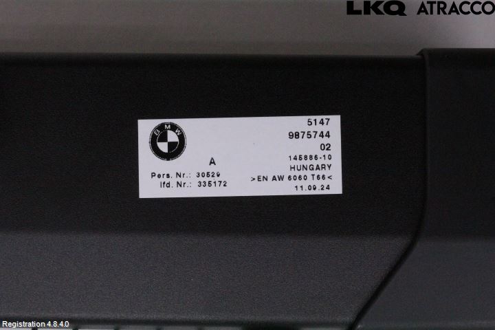 BMW 3 G20/G21/G80/G81 19- Lastnät