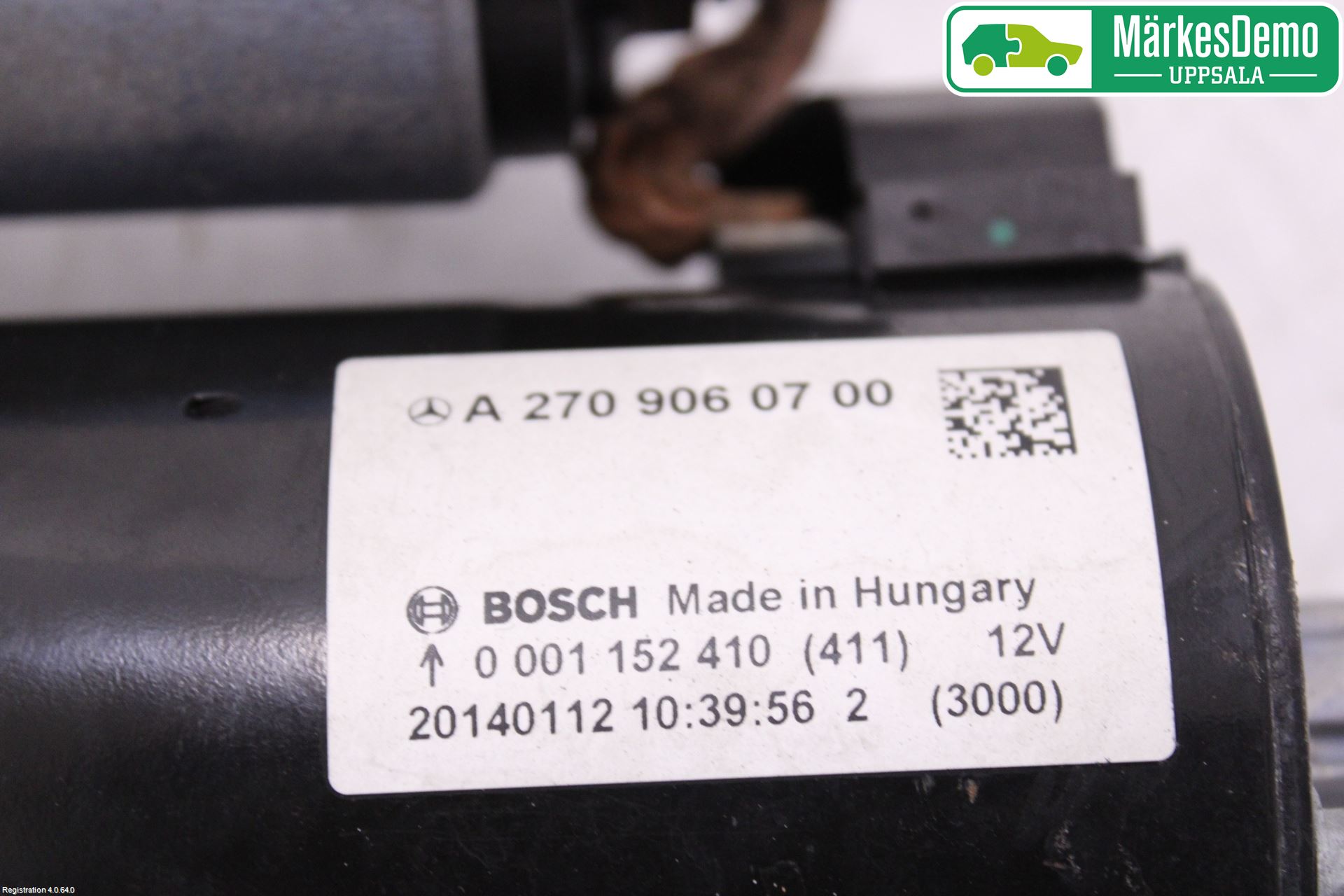 Mercedes-Benz MB CLA-KLASS (C117/X117) 13-19 Startmotor