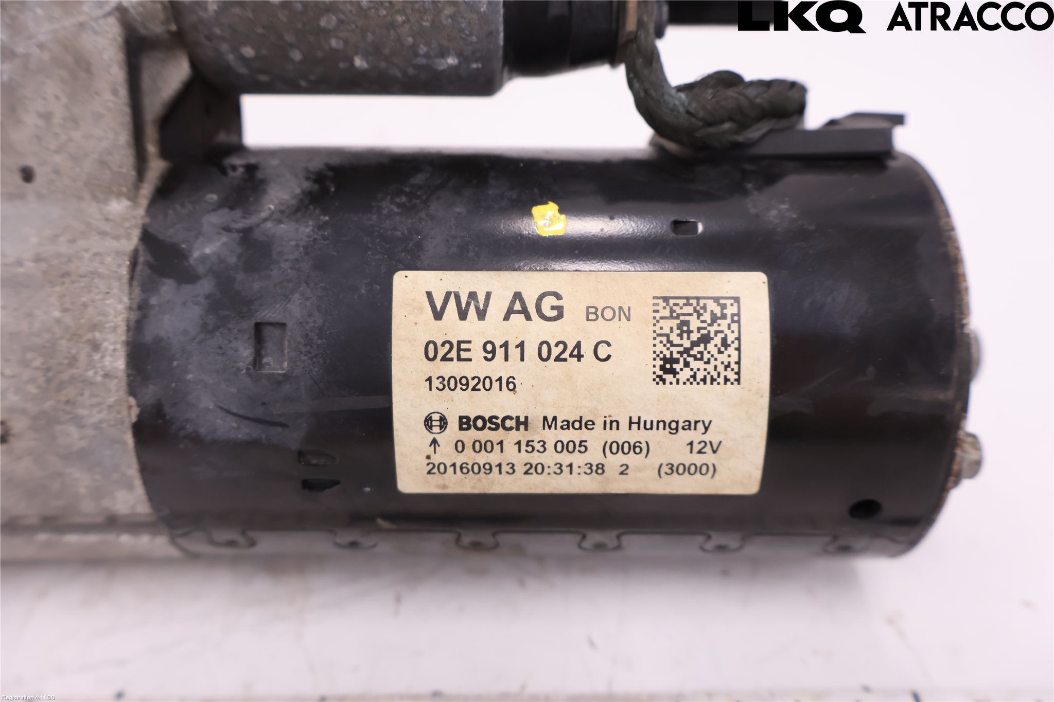 Volkswagen VW CADDY 16-20 Startmotor Diesel