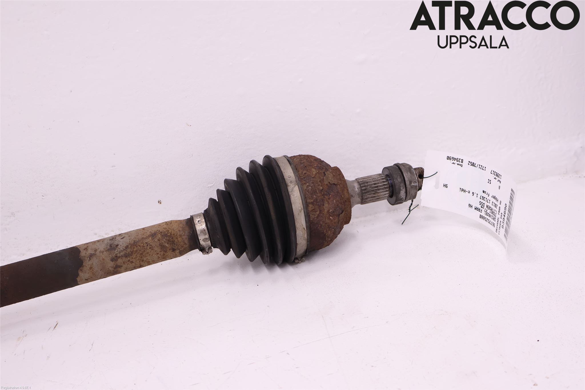 Citroen DS5 Drivaxel Fram Höger