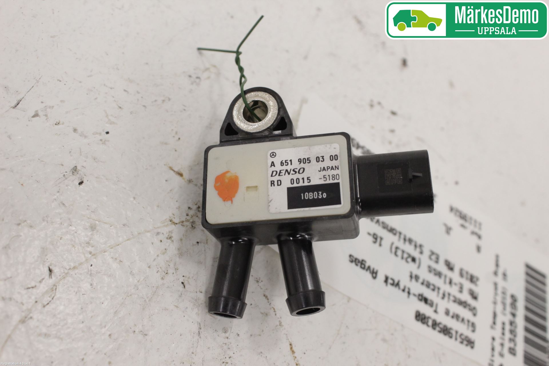 Mercedes-Benz MB E-KLASS (W213) 16-23 Givare Temp-Tryck Avgas
