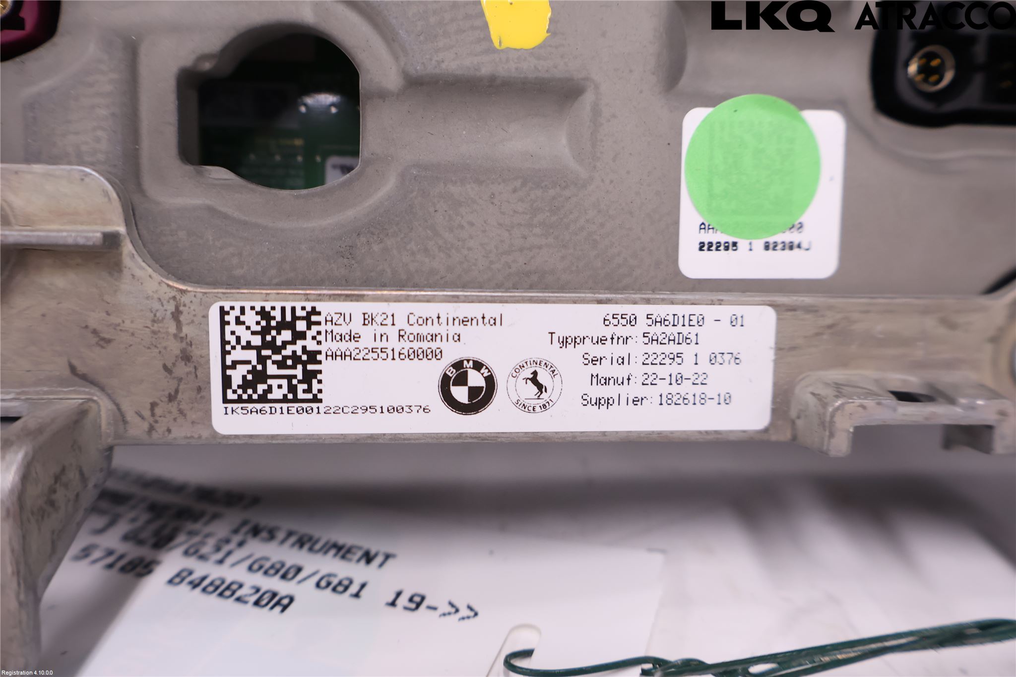 BMW 3 G20/G21/G80/G81 19- Instrument Komb