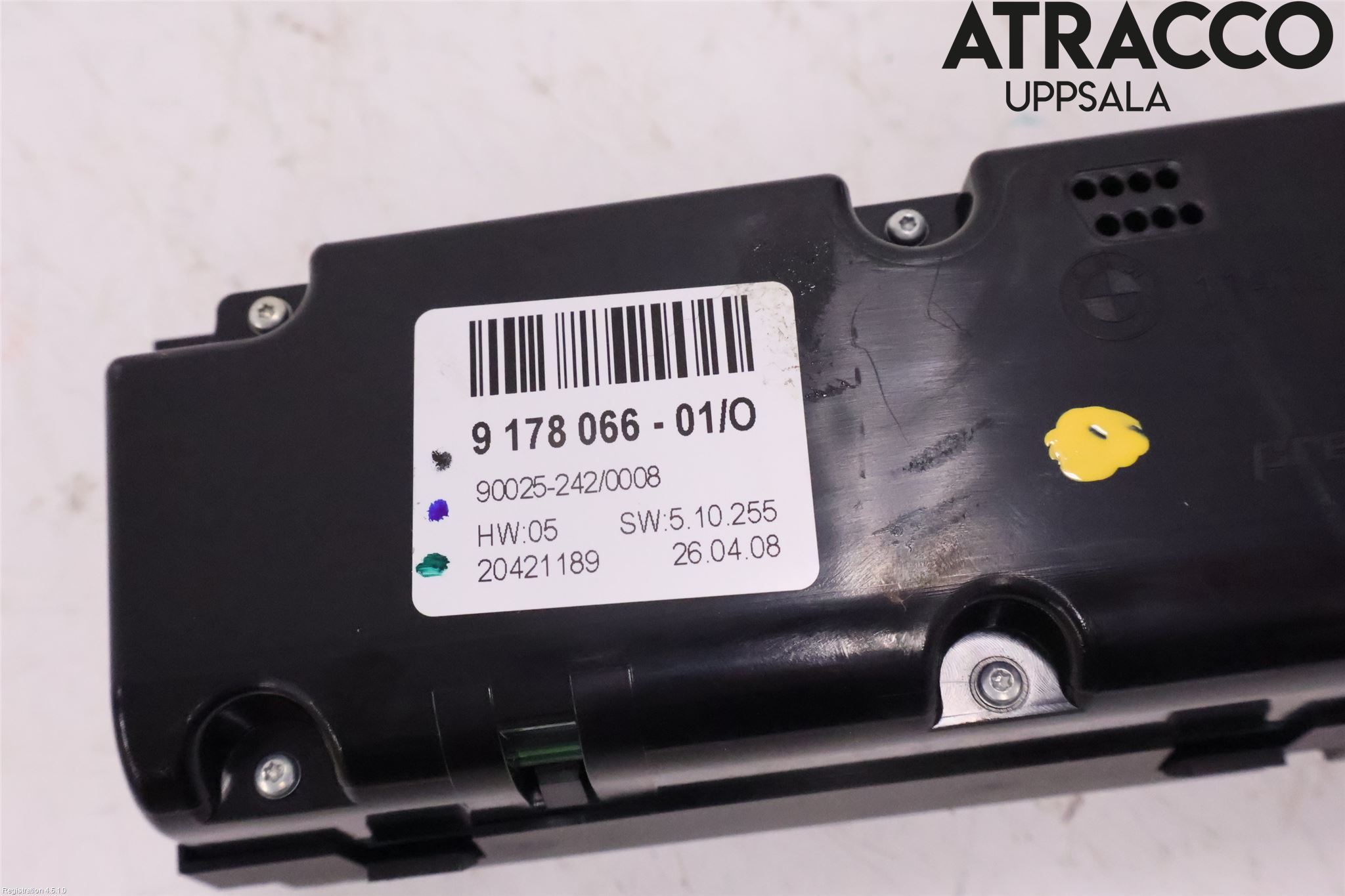 BMW X6 E71/E72   08-14 Ac Styrenhet Ac Manöveren