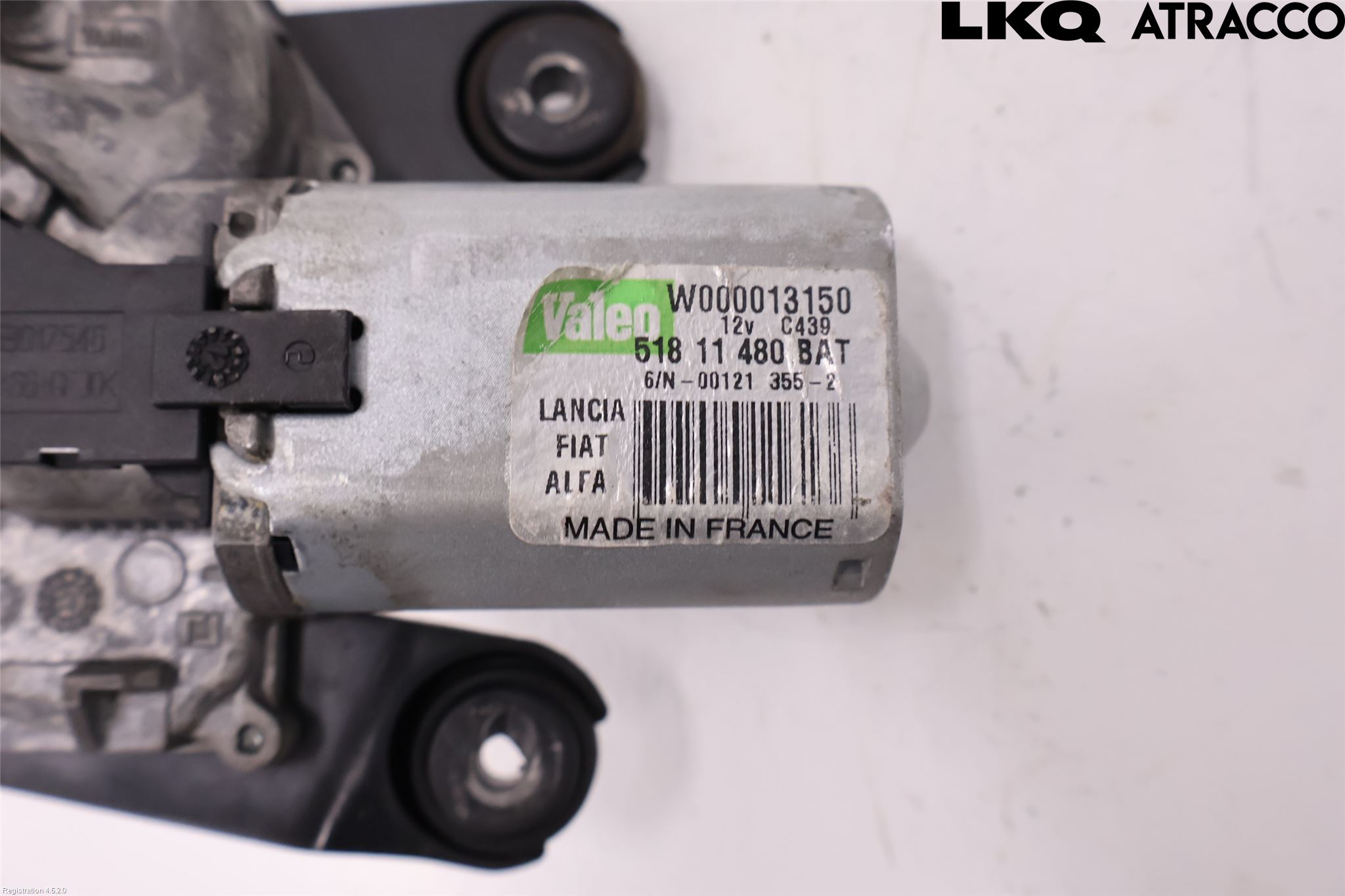 Opel COMBO D 12-18 Torkarmotor Baklucka