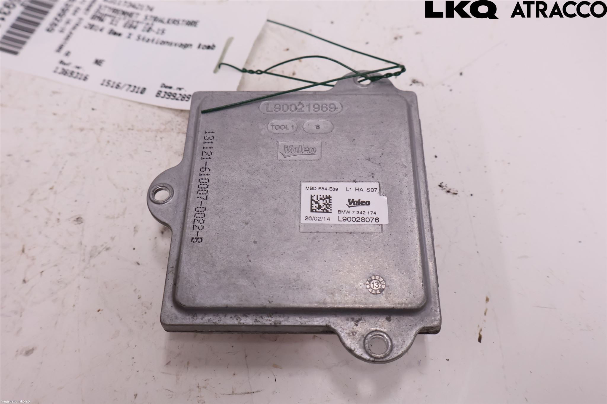 BMW X1 E84 10-15 Styrenhet Strålkastare