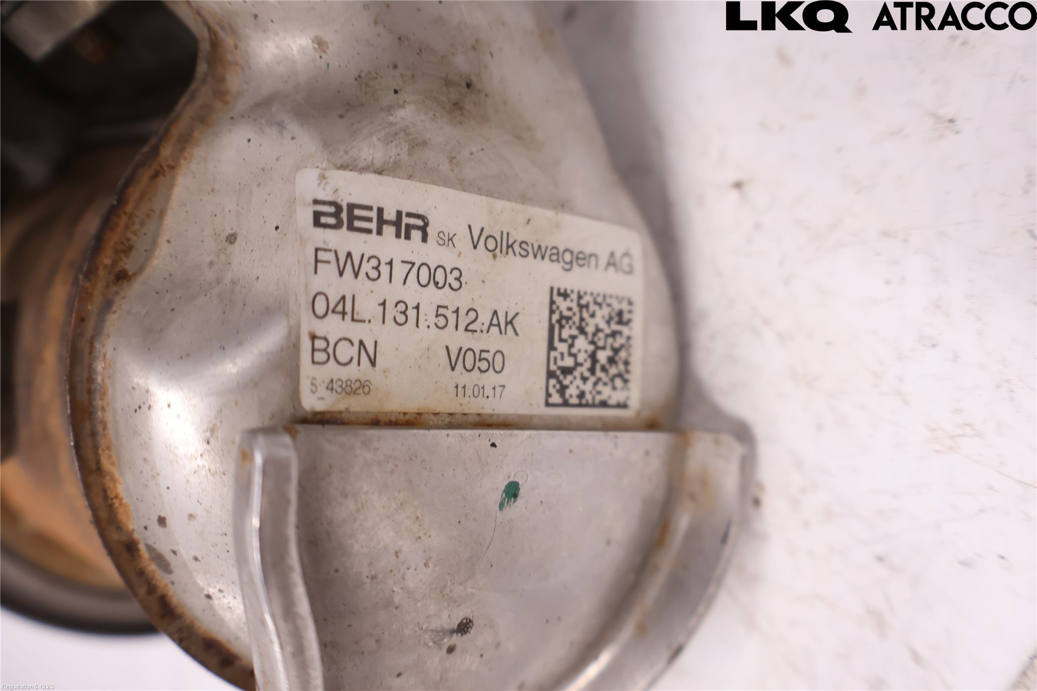 Volkswagen VW CADDY 16-20 Avgaskylare