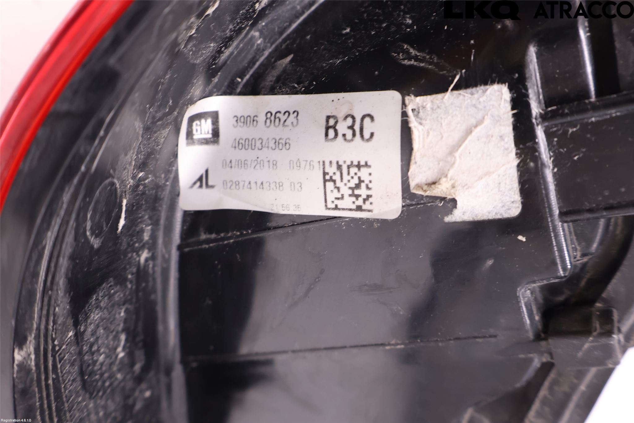 Opel CORSA E 15-19 Bakljus Höger