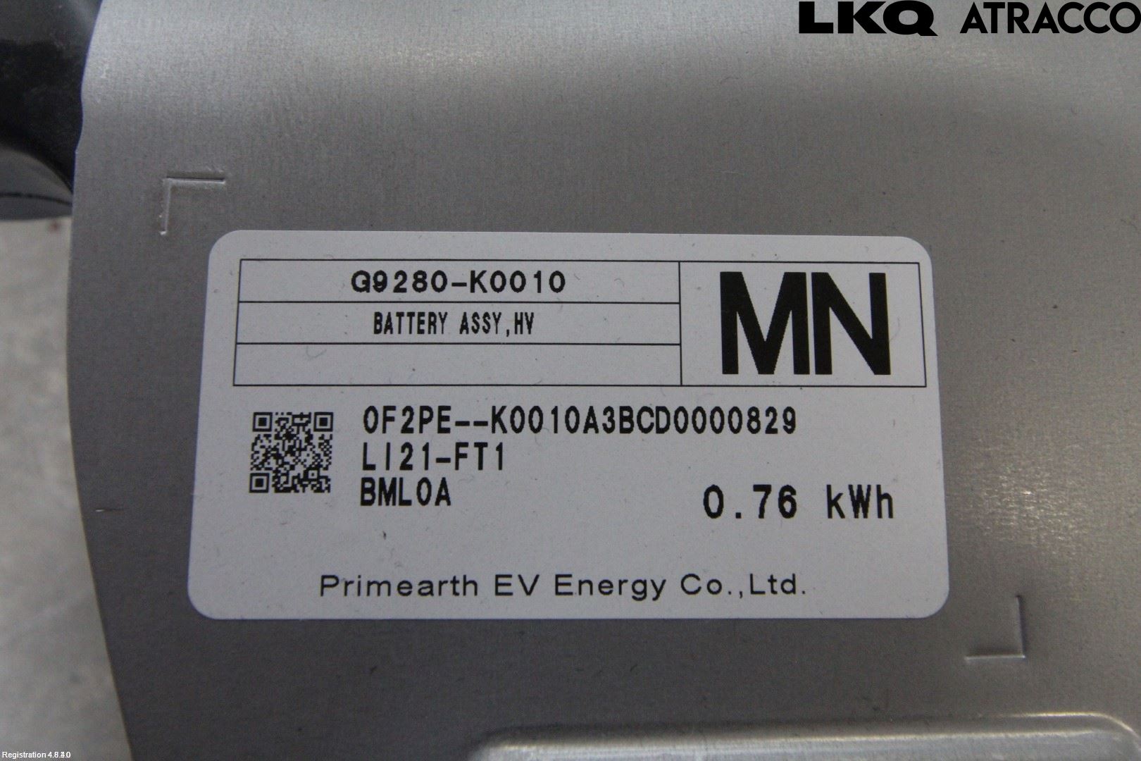 Toyota YARIS XP21 20- Batteri Högspänning