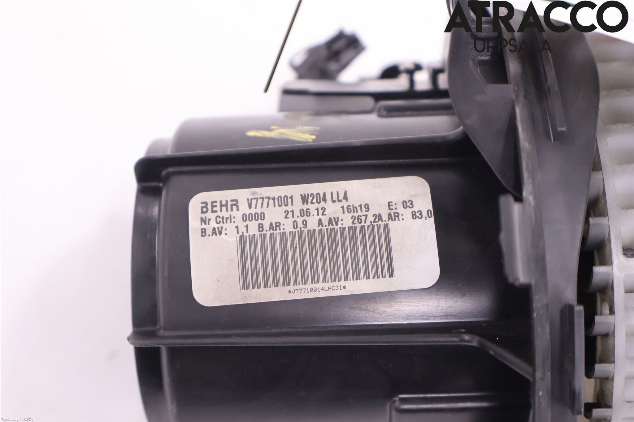 Mercedes-Benz MB C-KLASS (W204) 07-15 Värmefläkt