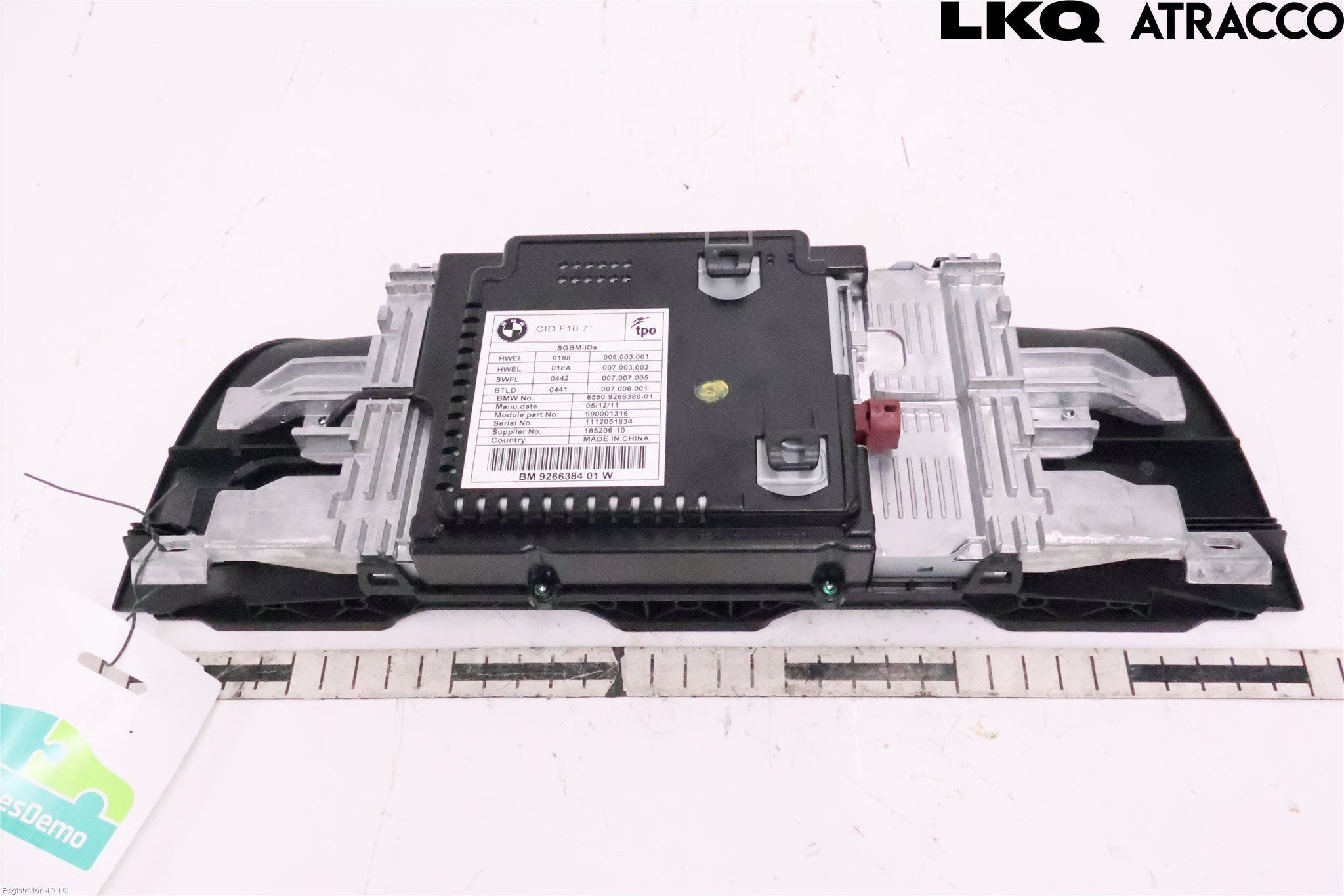 BMW 5 F10/F11/F18 09-17 Bildskärm