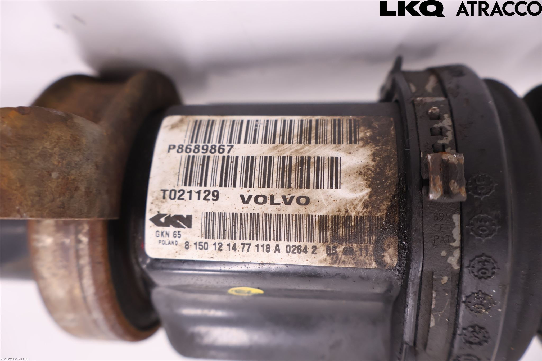 Volvo S80 04-06 Drivaxel Fram Höger