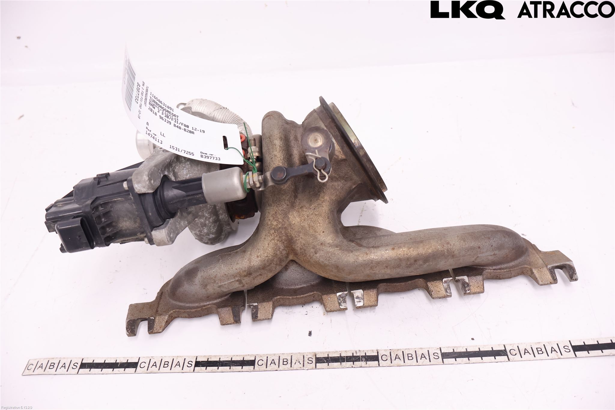 BMW 3 F30/F31/F80 12-19 Turboaggregat