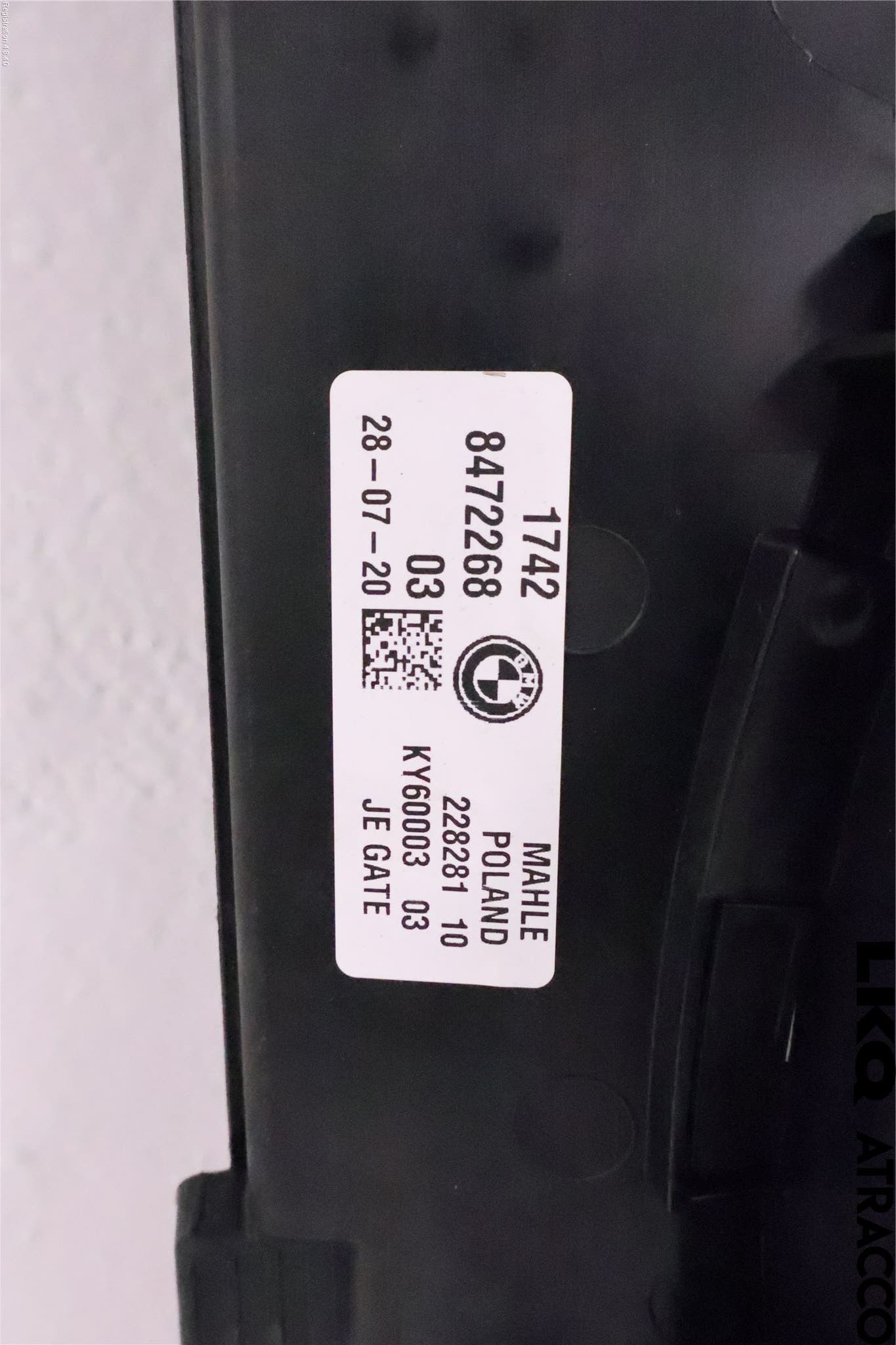 BMW 5 G30/G31/F90 17-23 Kylfläkt El