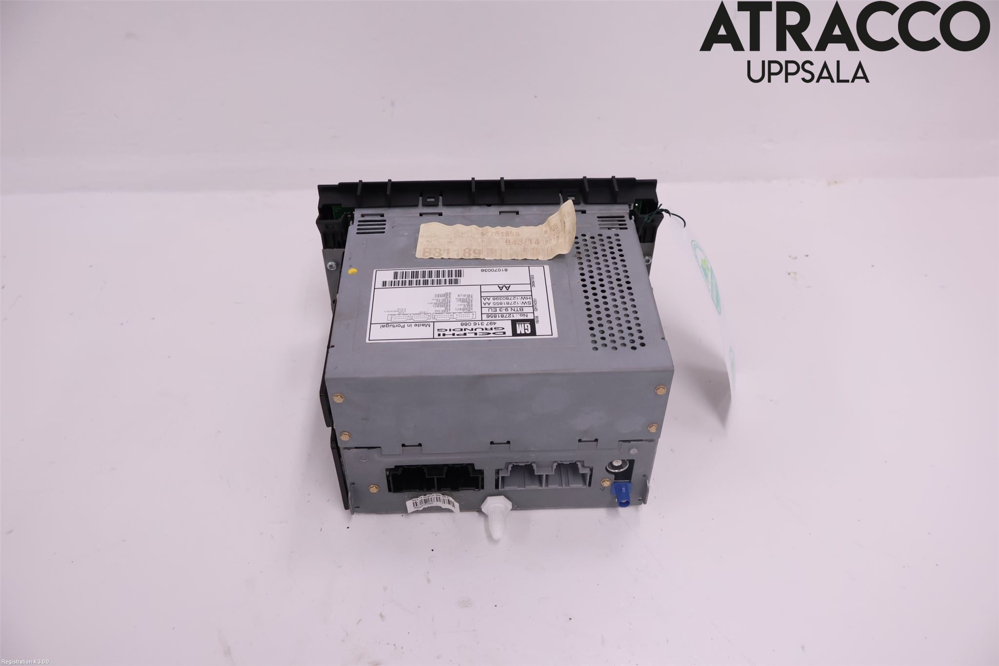 Saab 9-3 VER2/VER3 08-15 Cd Radio - Multimediapanel