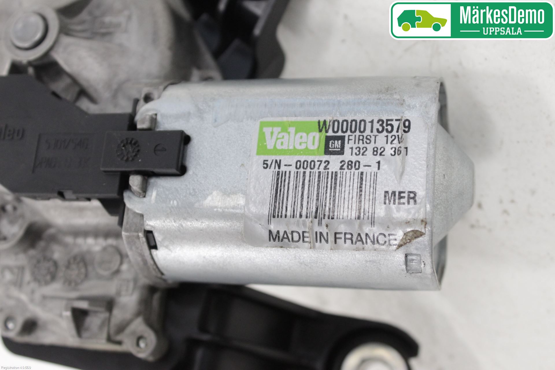 Opel MERIVA B 10-17 Torkarmotor Baklucka