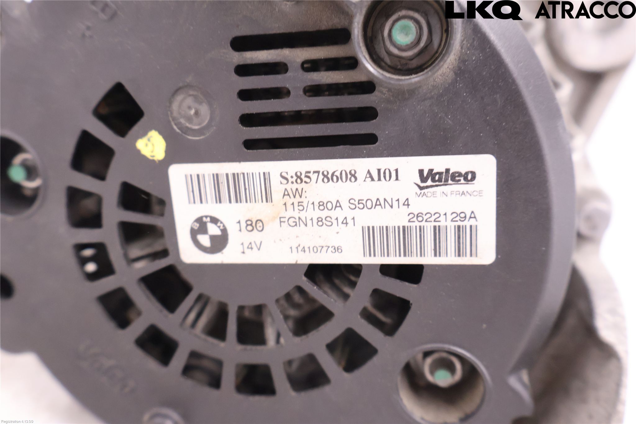 BMW 3 F30/F31/F80 12-19 Generator