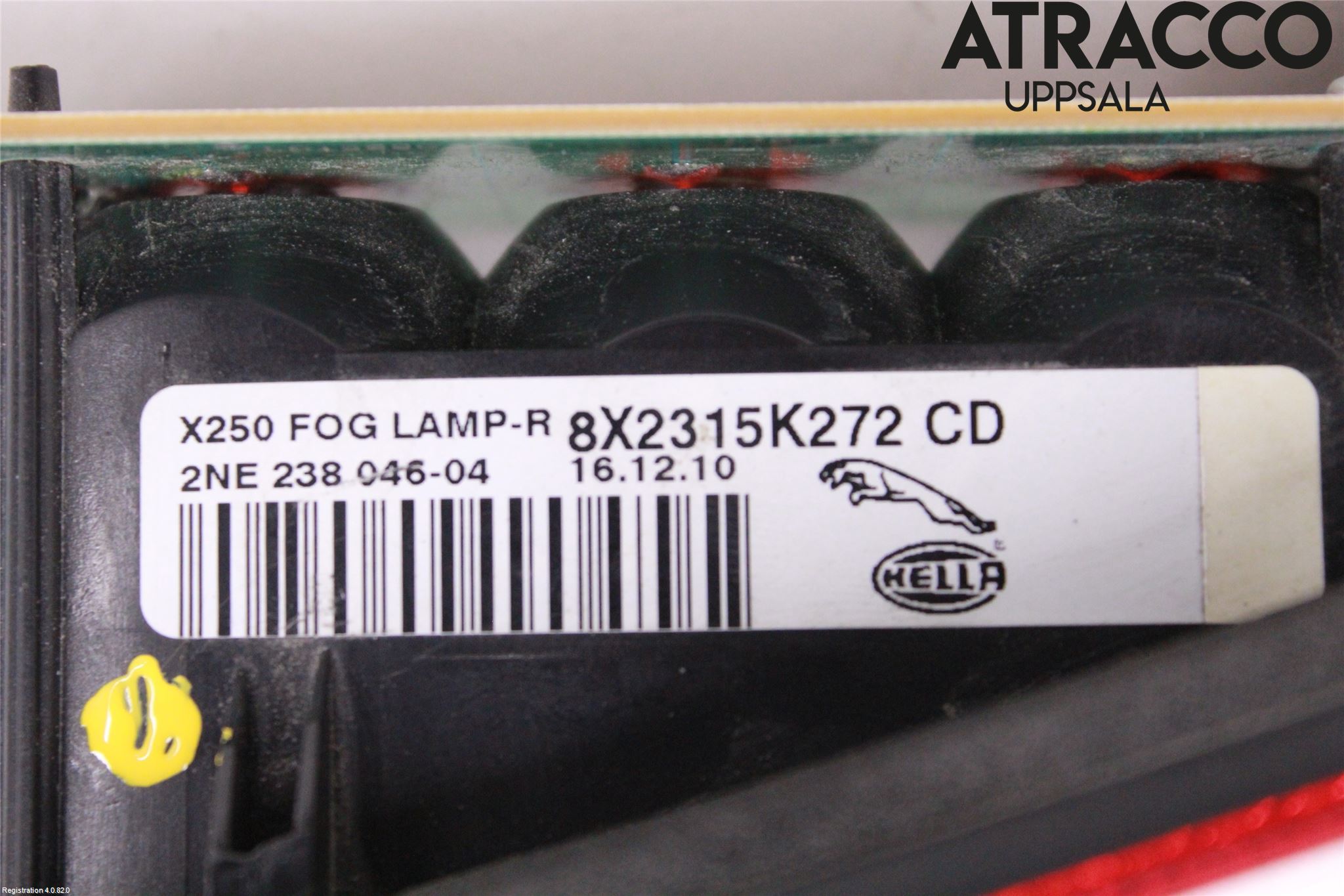 Jaguar XF 08-15 Dimljus/Reflex Bak