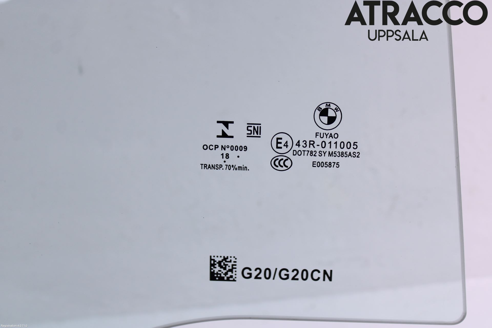 BMW 3 G20/G21/G80/G81 19- Dörruta Bak Höger