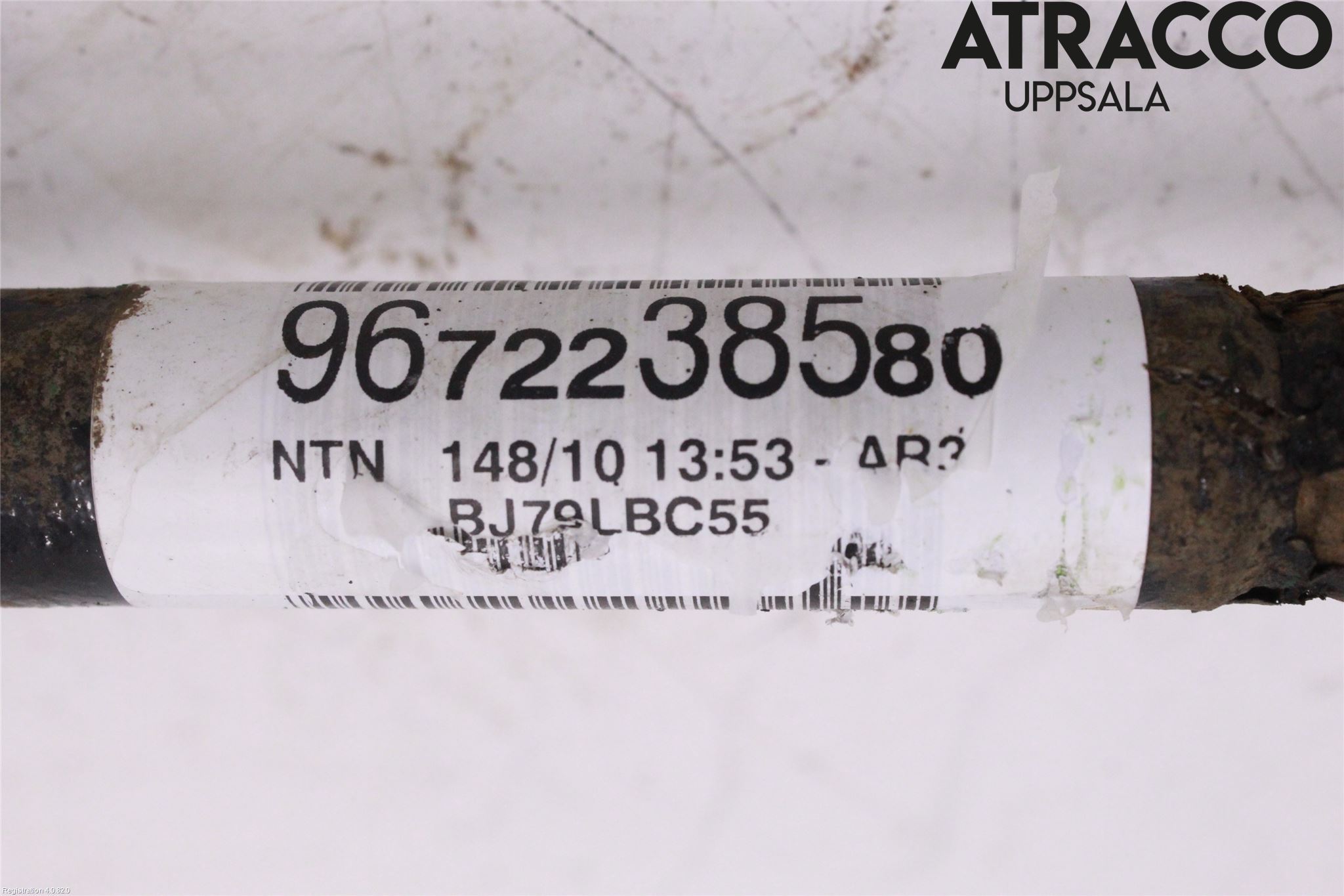 Citroen C3 10-17 Drivaxel Fram Vänster