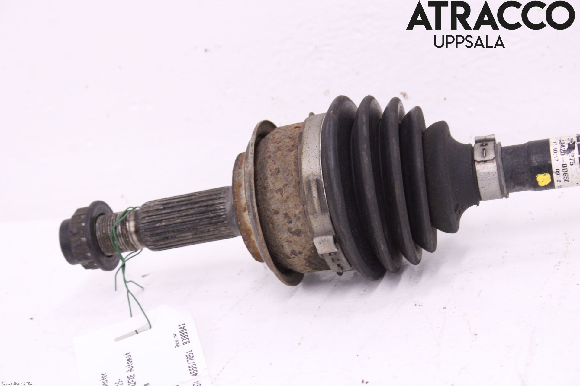 Toyota YARIS XP130 15-20 Drivaxel Fram Vänster