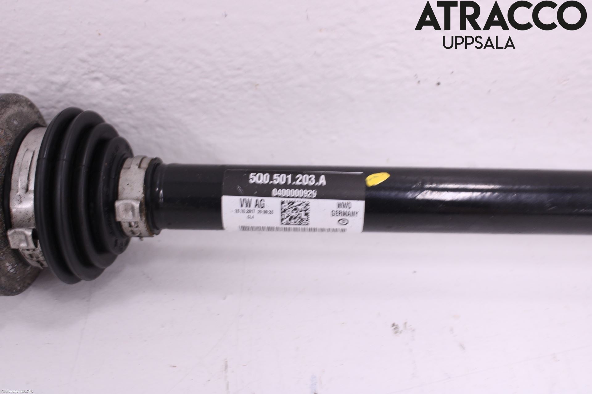 Volkswagen VW GOLF / E-GOLF VII 13-20 Drivaxel Bak Vänster