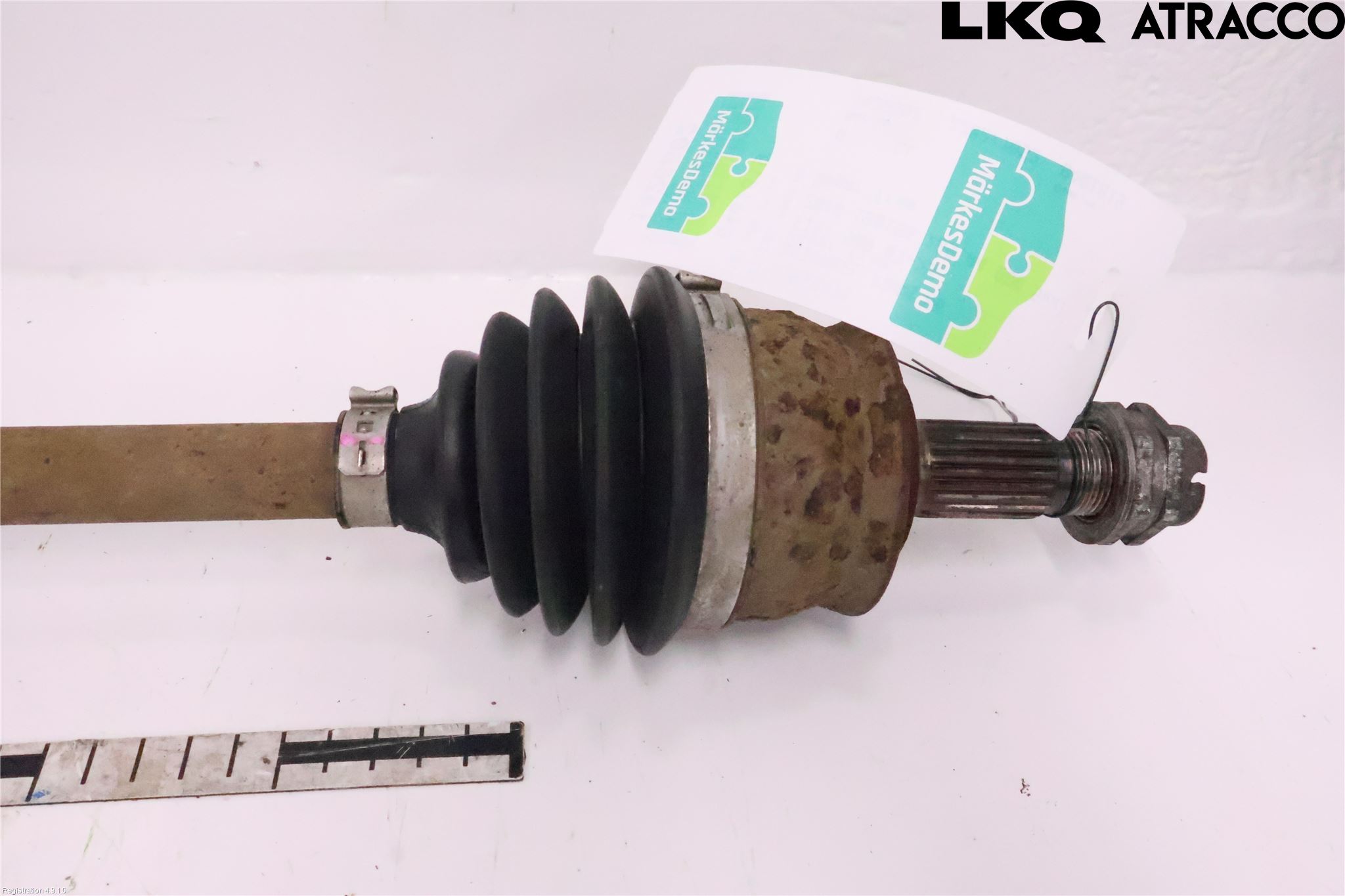 Fiat 500 07- Drivaxel Fram Höger