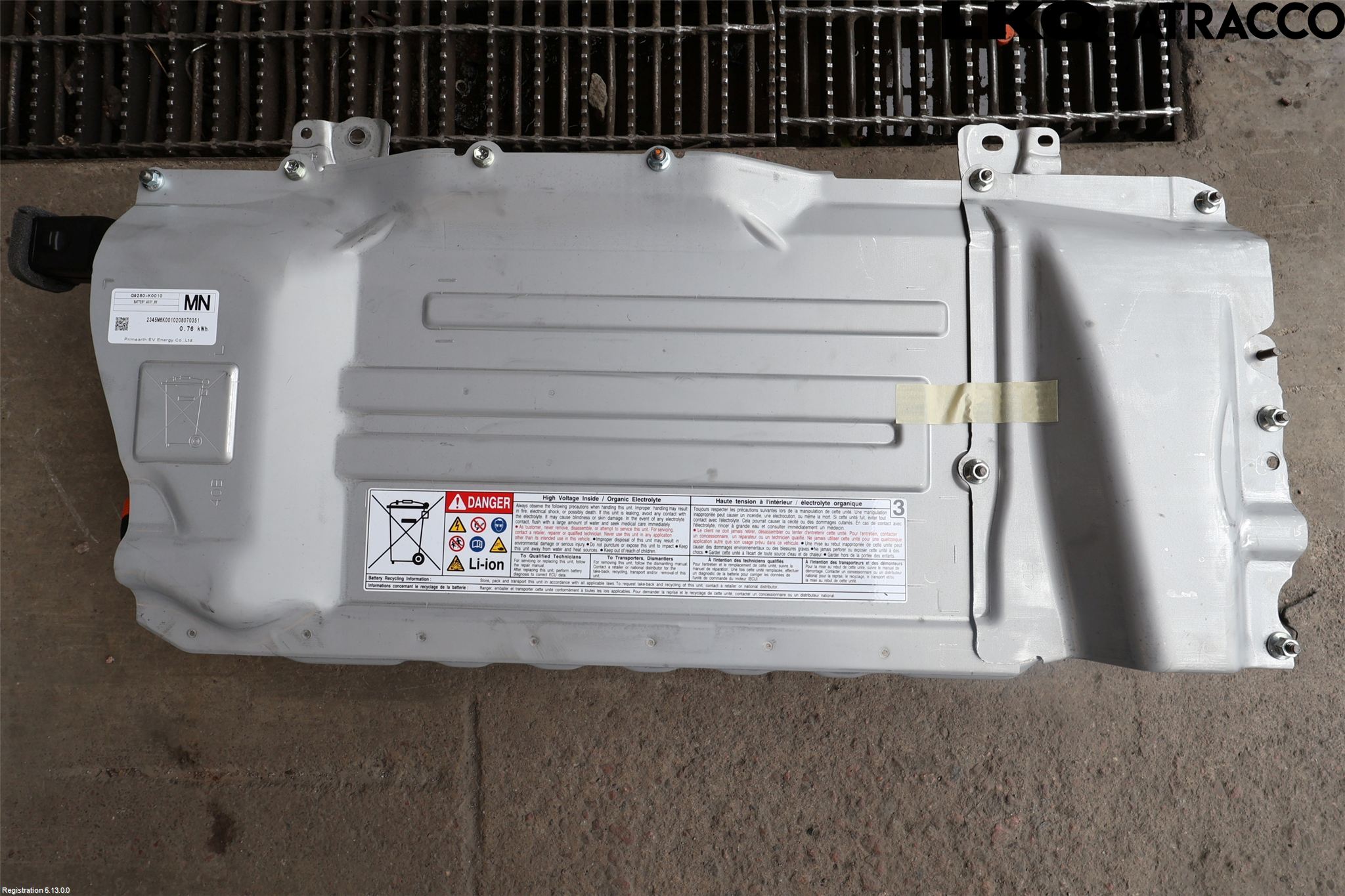 Toyota YARIS XP21 20- Batteri Högspänning