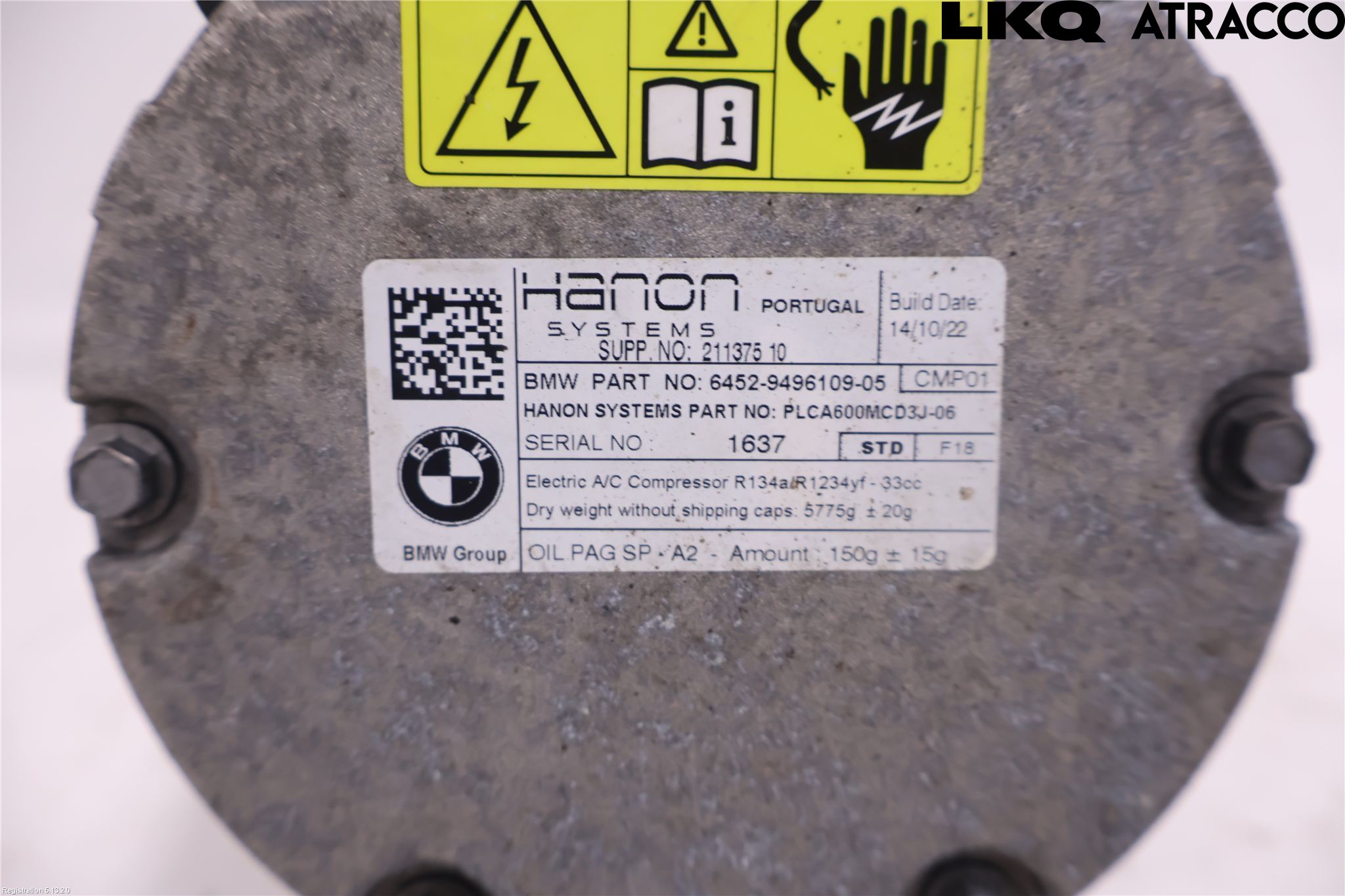 BMW 3 G20/G21/G80/G81 19- Ac Kompressor