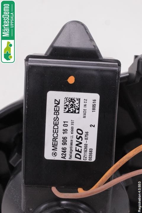 Mercedes-Benz MB A-KLASS (W176) 13-18 Värmefläkt