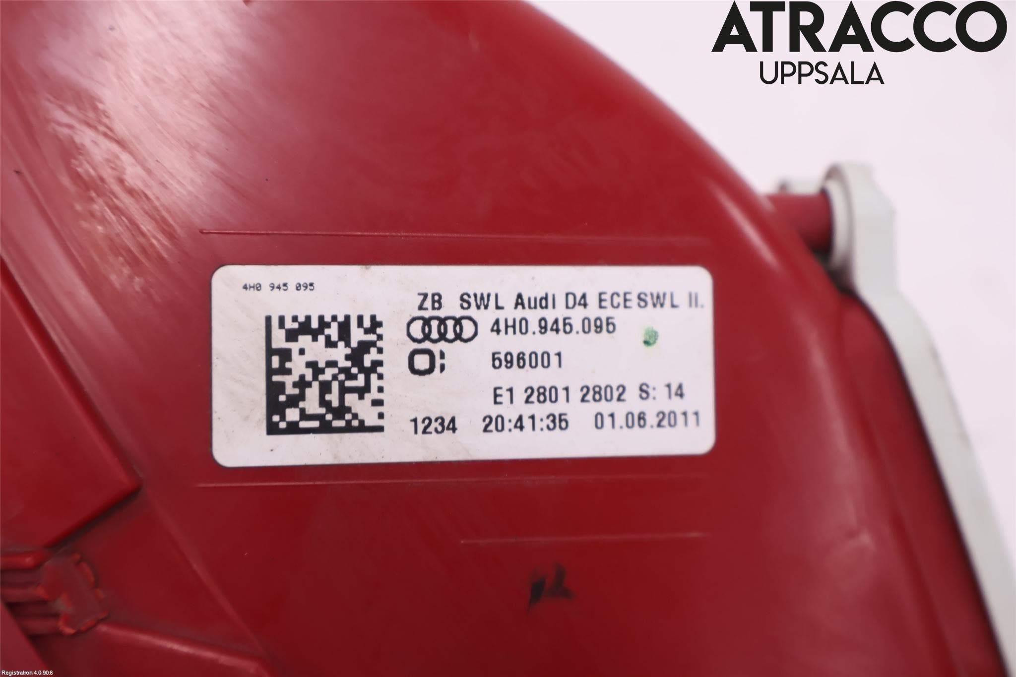 Audi A8/S8 4H 10-17 Bakljus Vänster