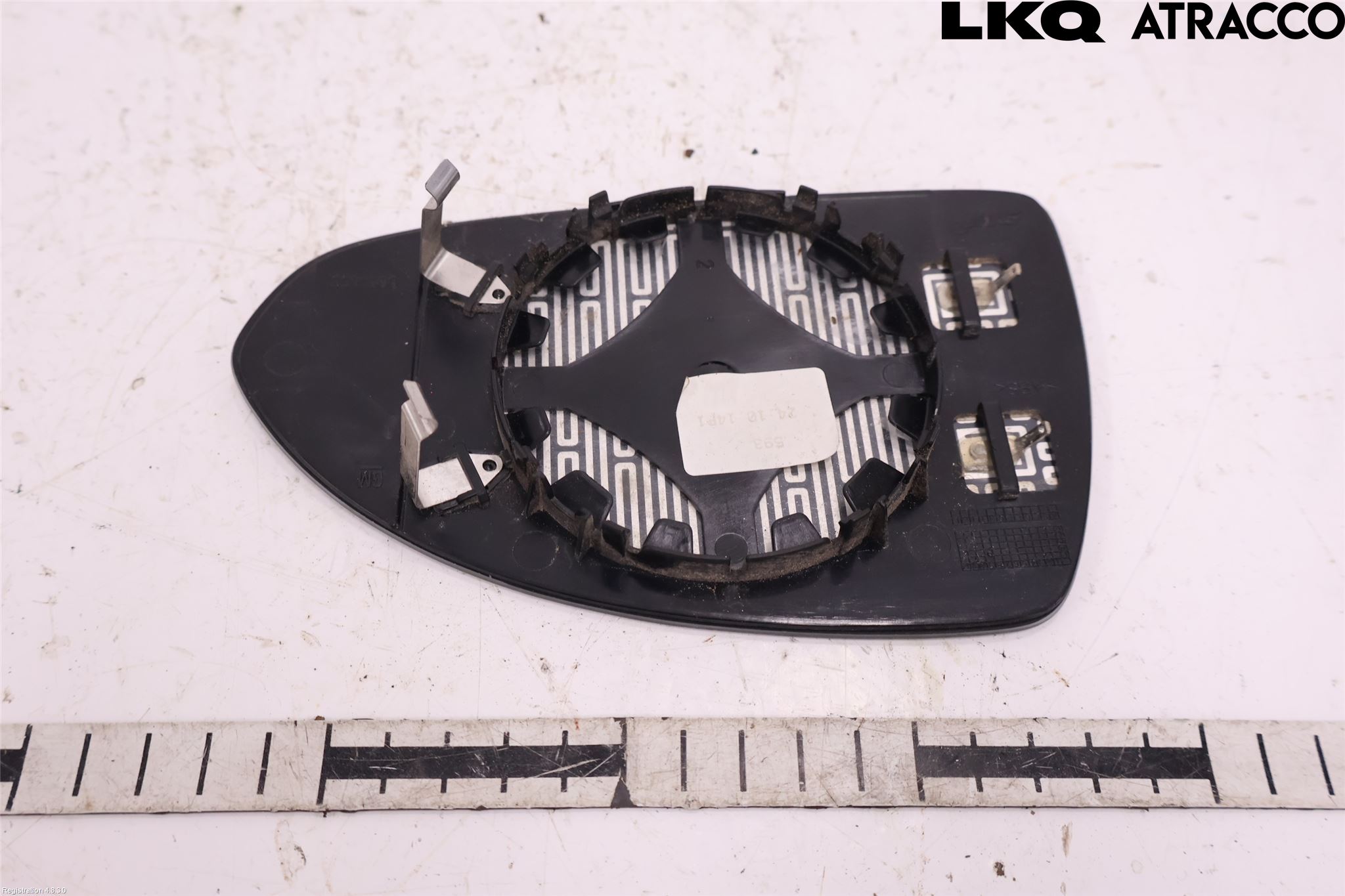 Opel CORSA D 07-14 Spegelglas Vä