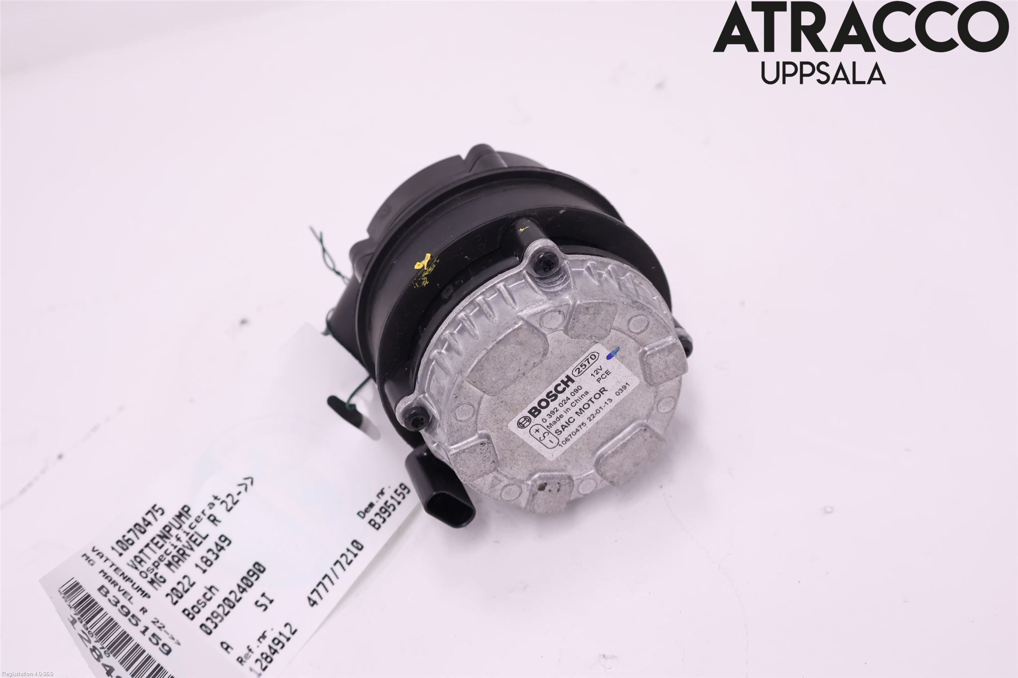 MG MARVEL R 22- Vattenpump