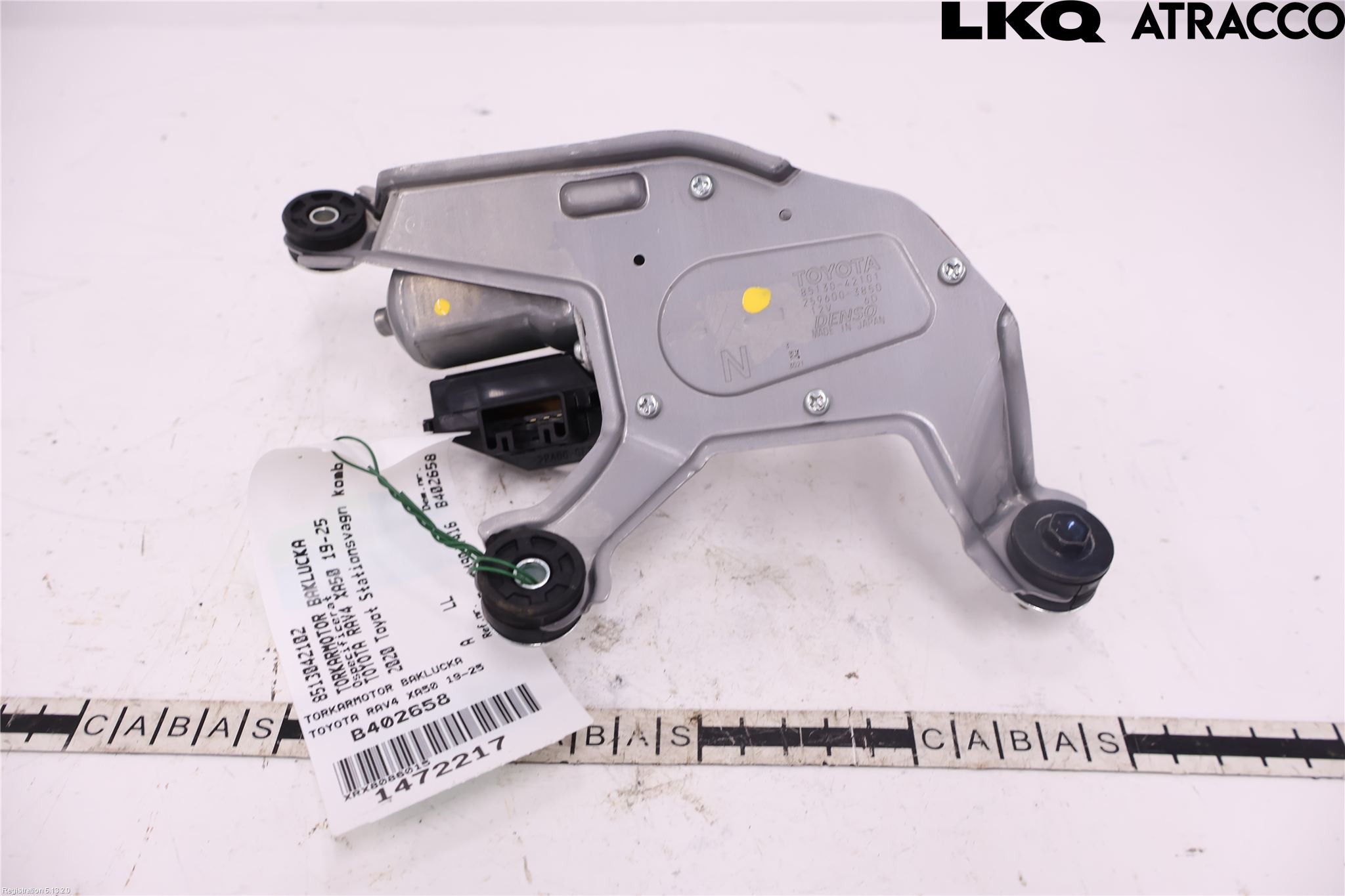 Toyota RAV4 19- Torkarmotor Baklucka