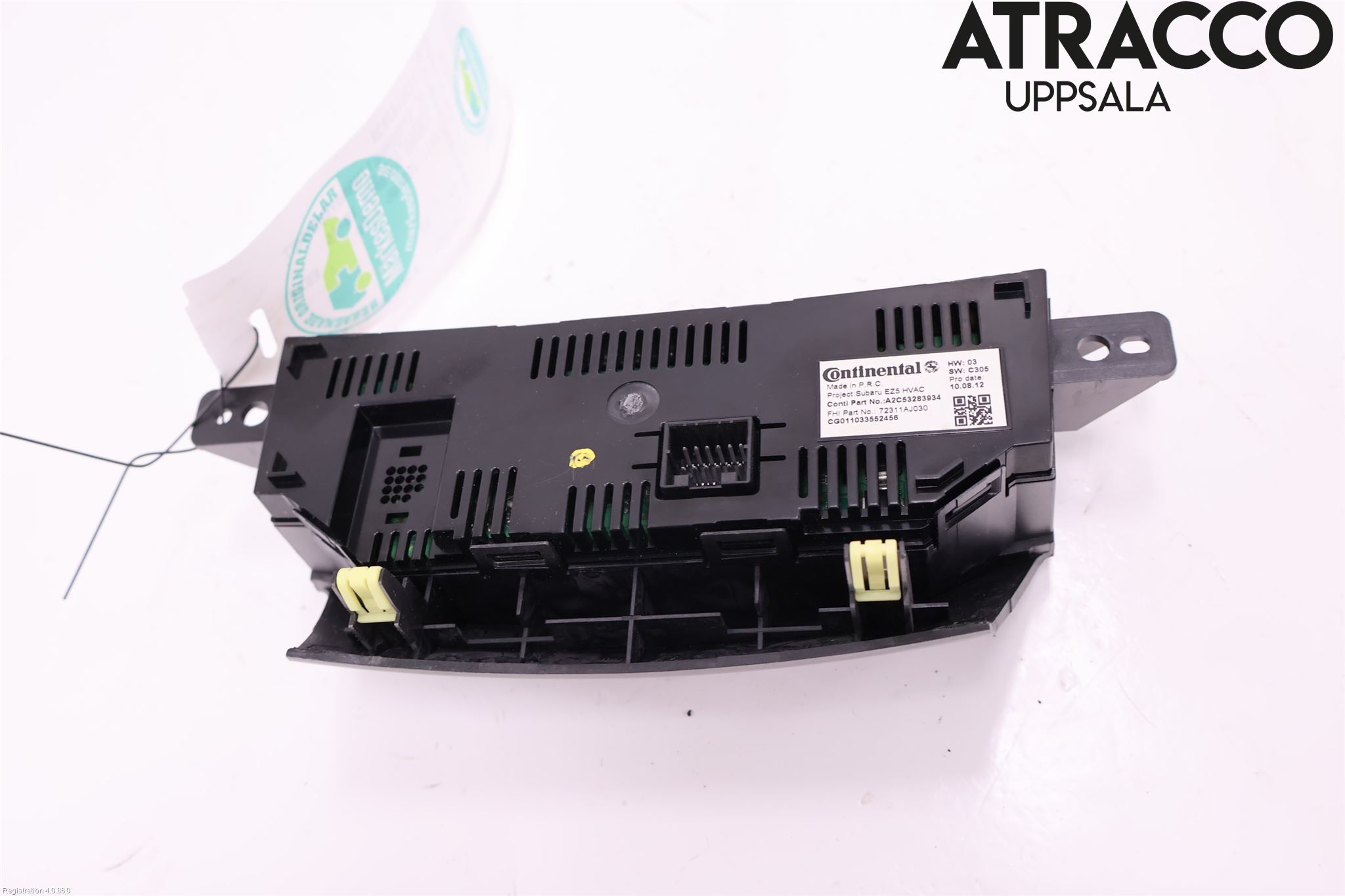 Subaru OUTBACK 10-15 Ac Styrenhet Ac Manöveren