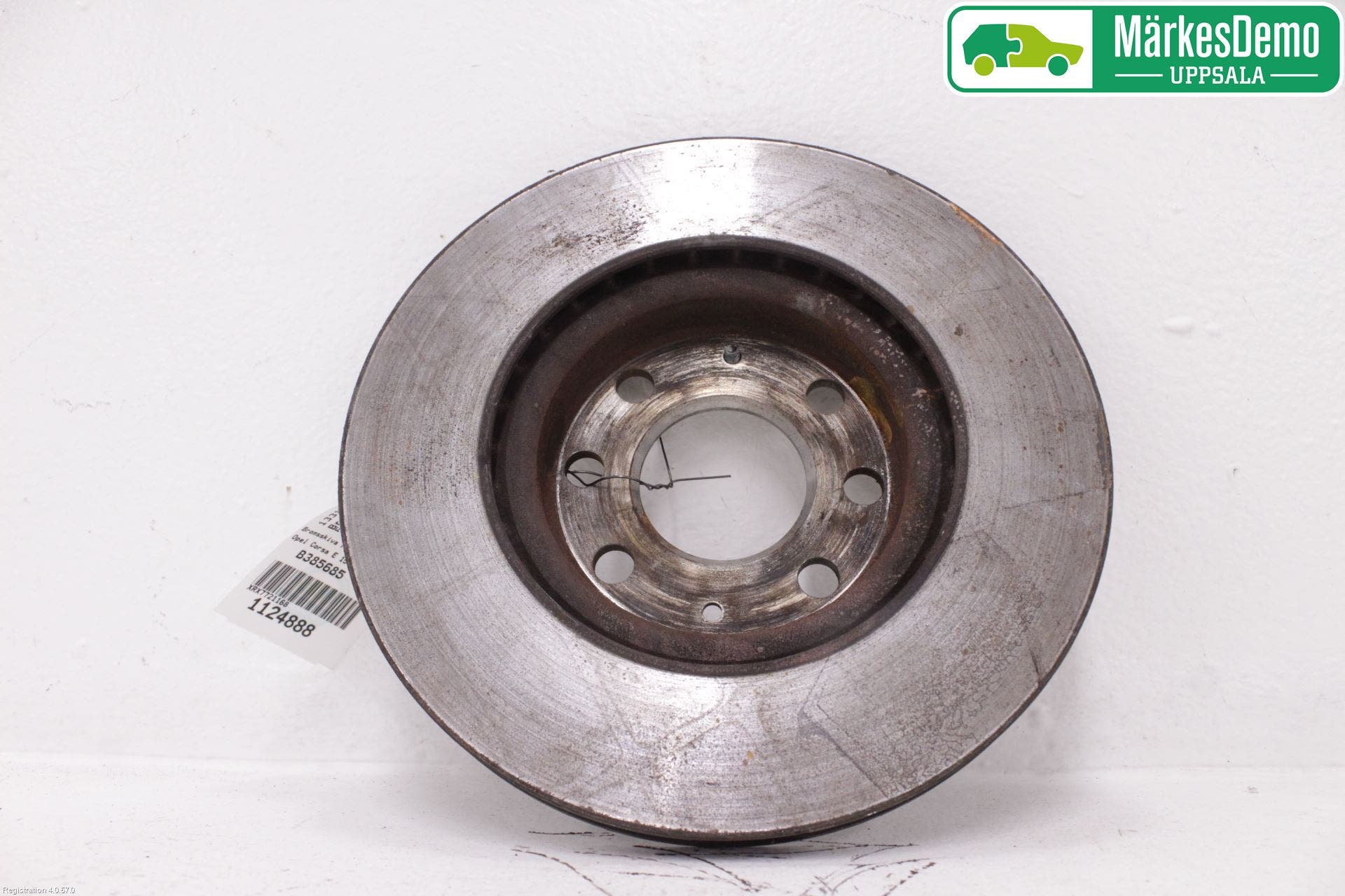 Opel CORSA E 15-19 Bromsskiva Fram