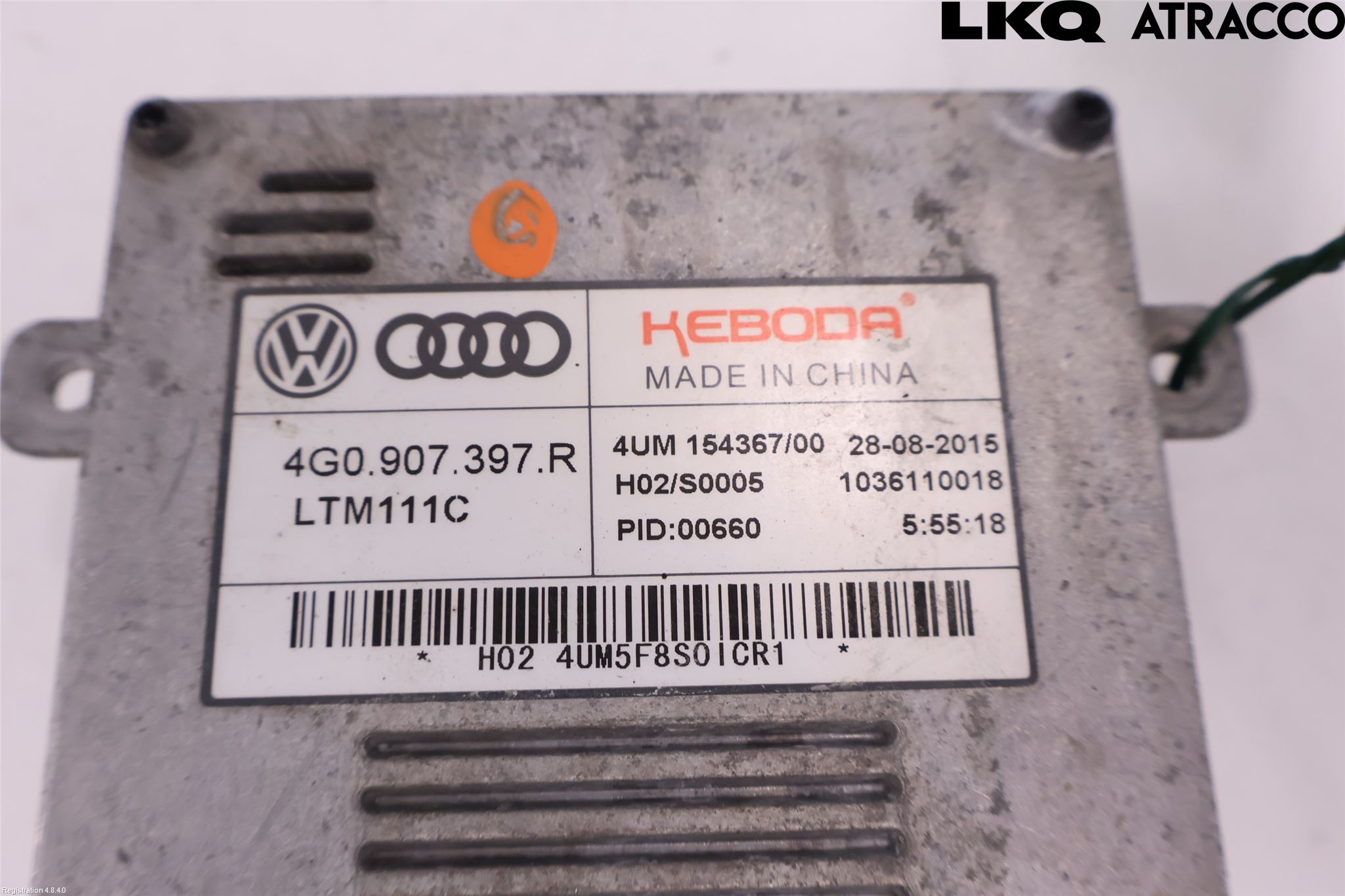 Audi A6/S6 4G 11-18 Styrenhet Strålkastare